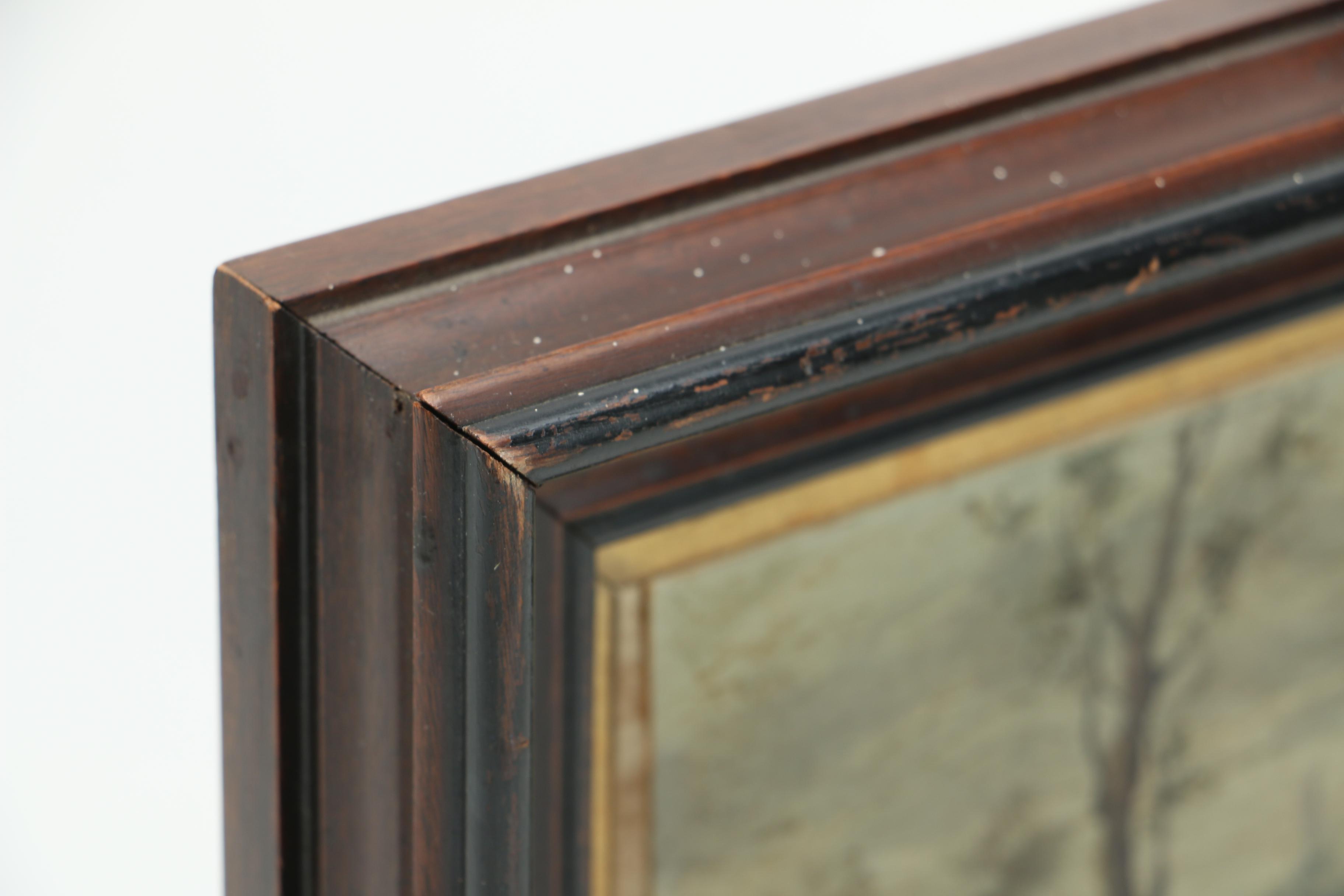 1946 Signed Original Oil on Canvas Board