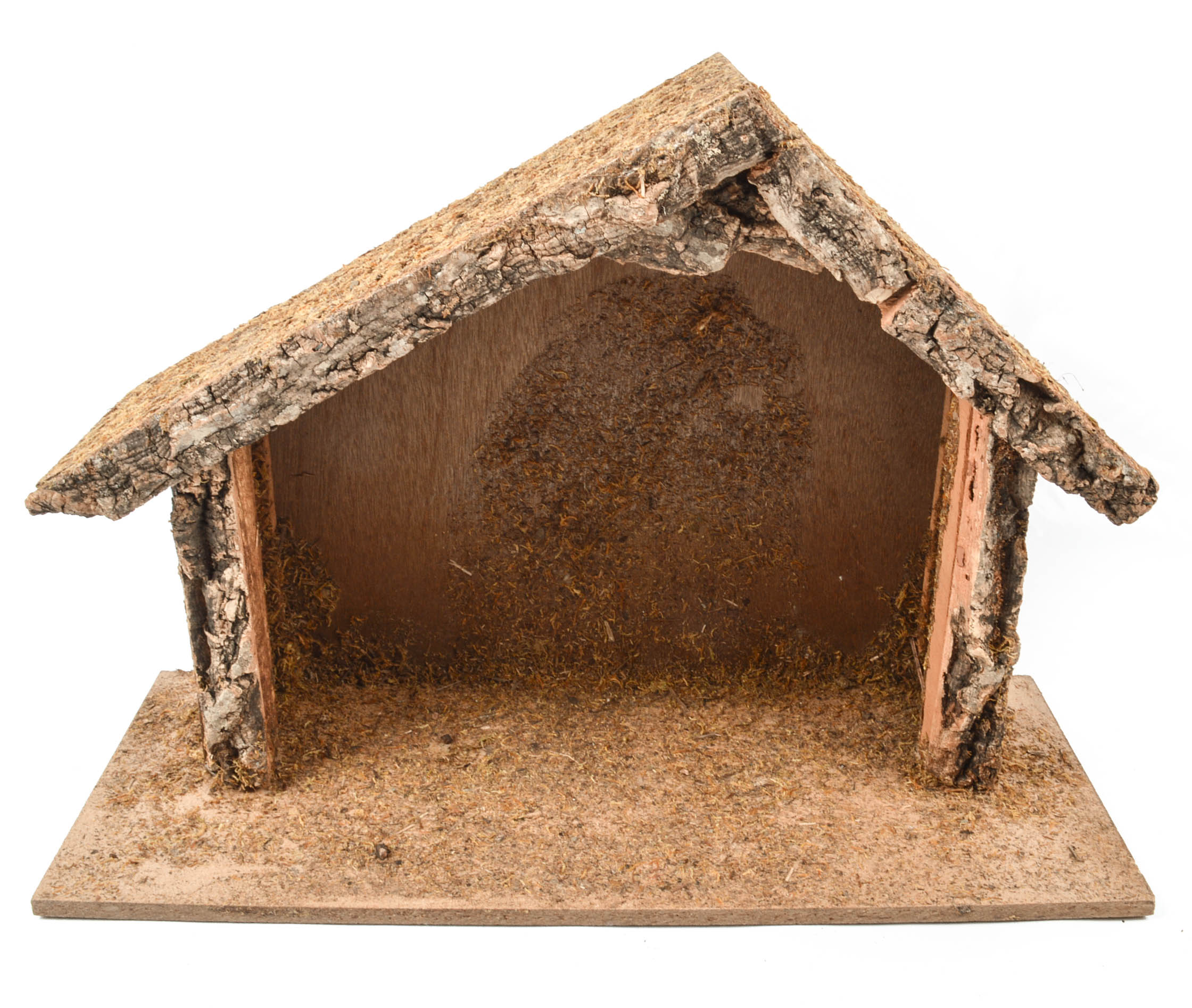 Fitz and Floyd White Porcelain Nativity Set and Creche