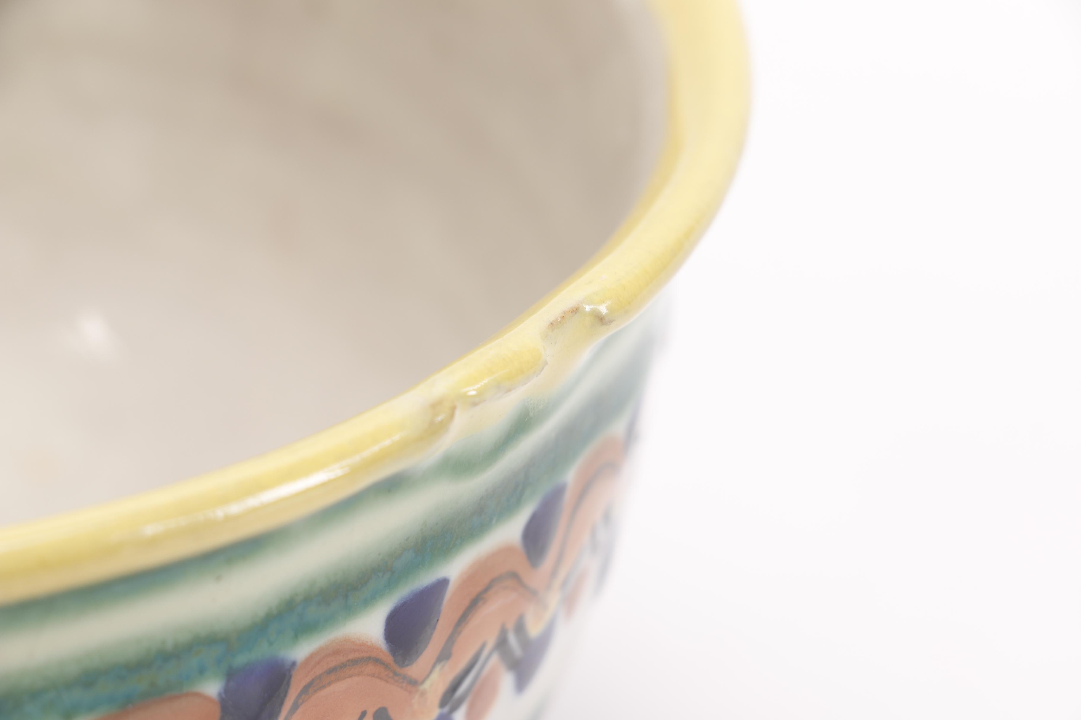 Puebla Mex Handmade Bowl