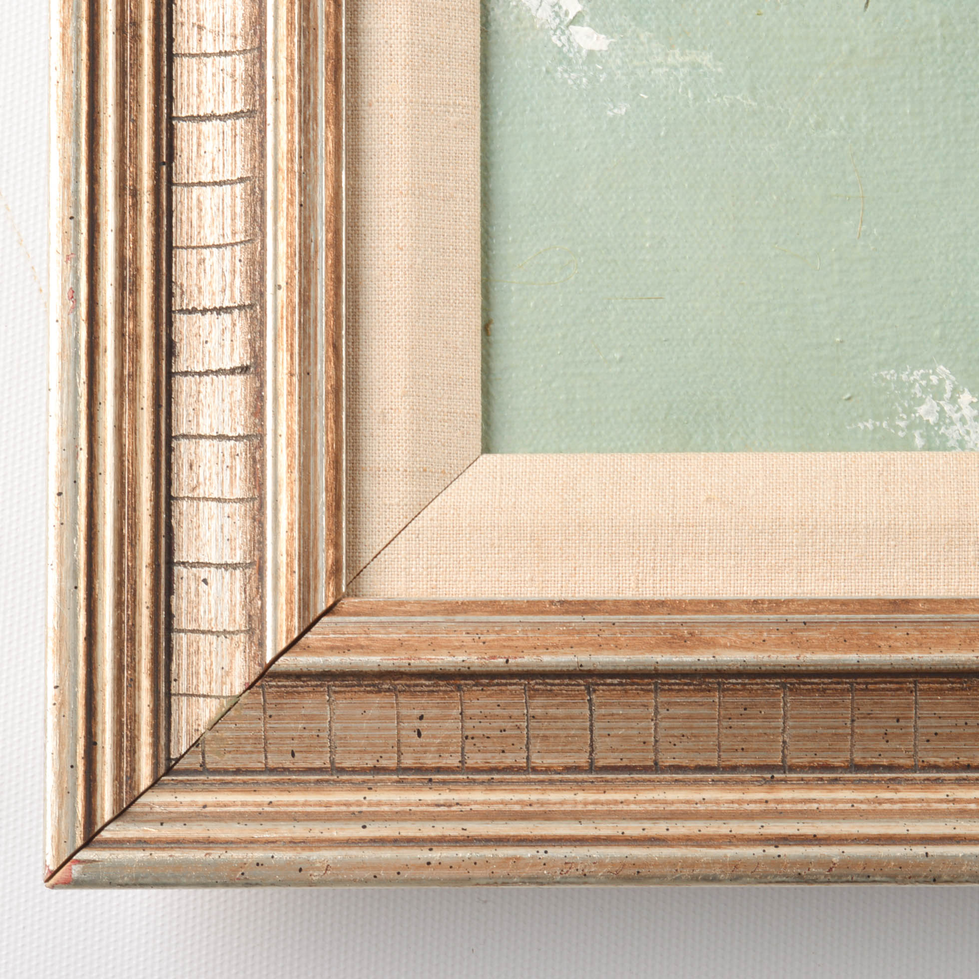 Robert Fabe Original Acrylic Painting on Canvas "Winter Light"