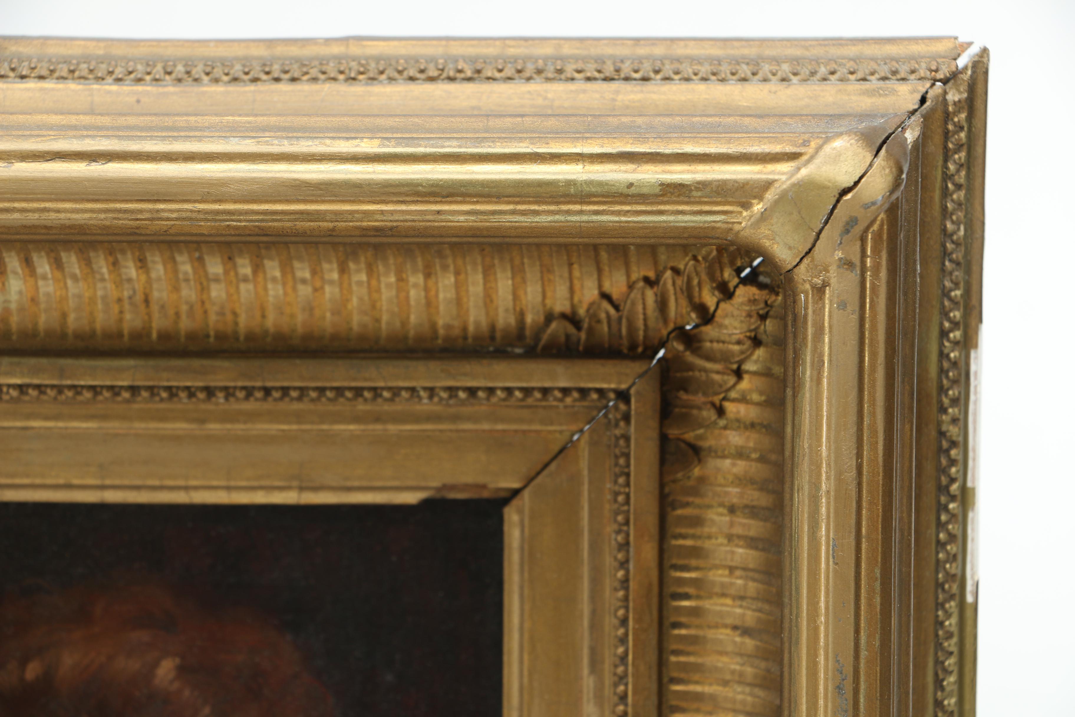 Jean-Jacques Henner Oil on Board Portrait