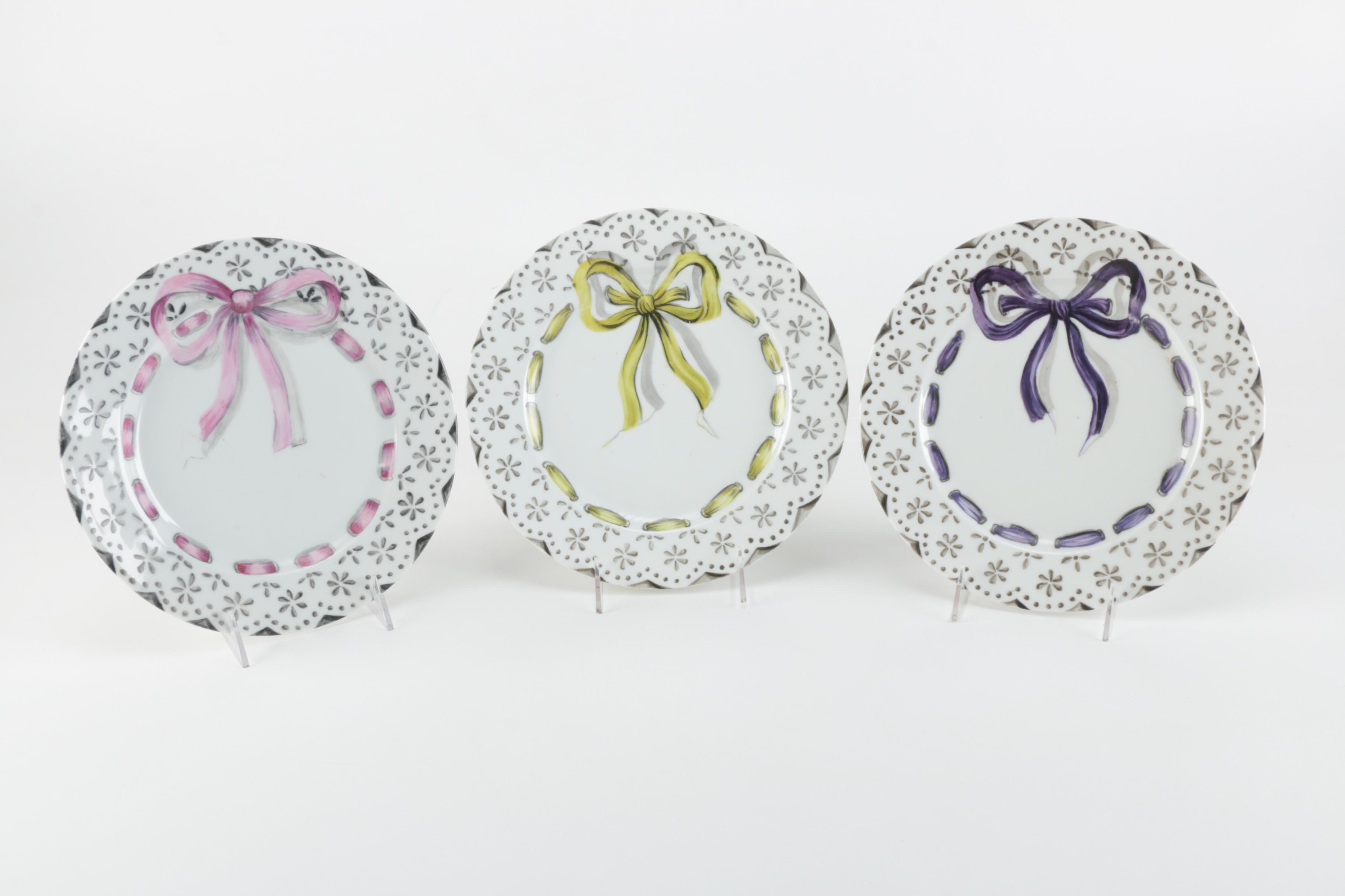 Limoges Porcelain Plates from the Estate of the Duke and Duchess of Windsor