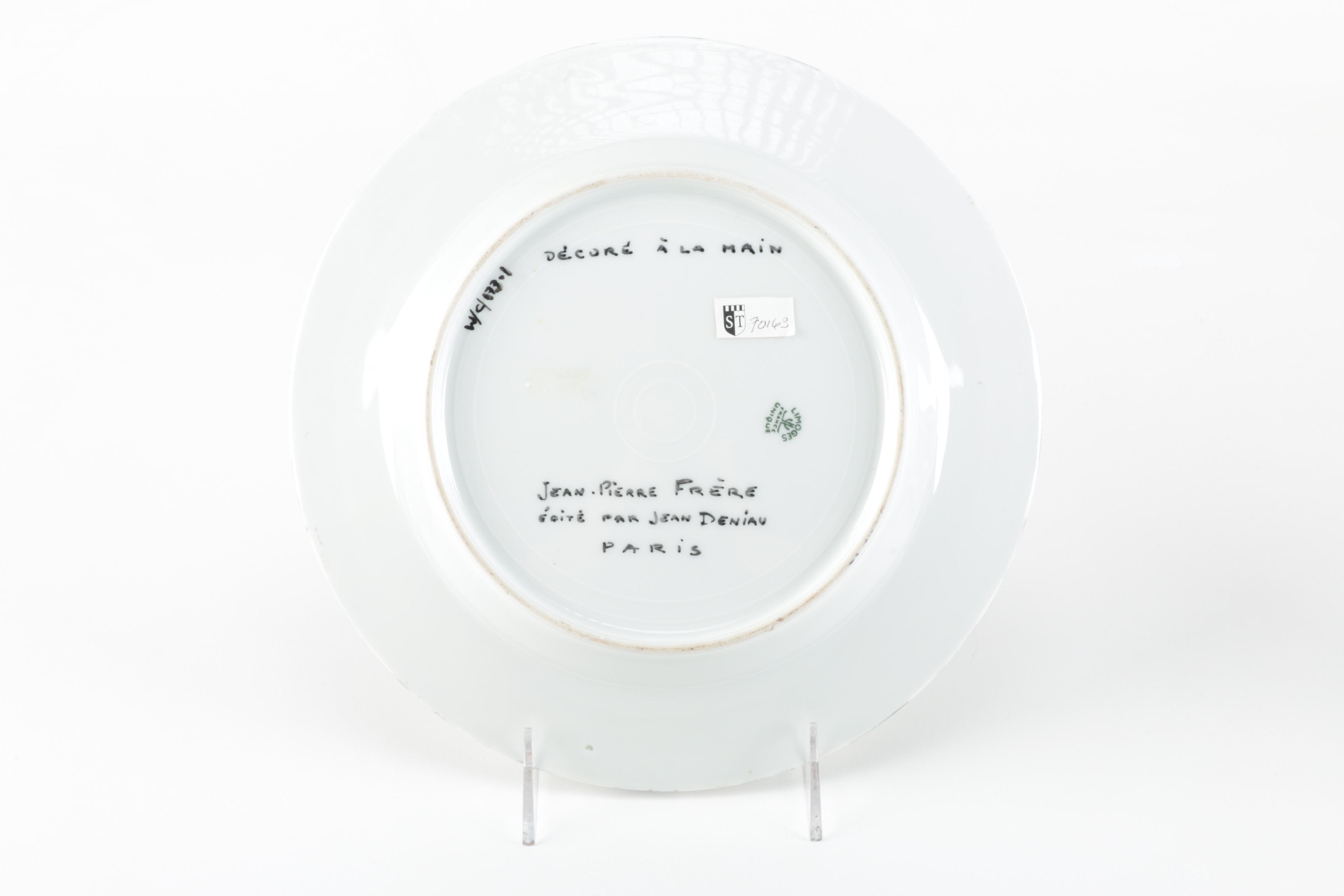 Limoges Porcelain Plates from the Estate of the Duke and Duchess of Windsor