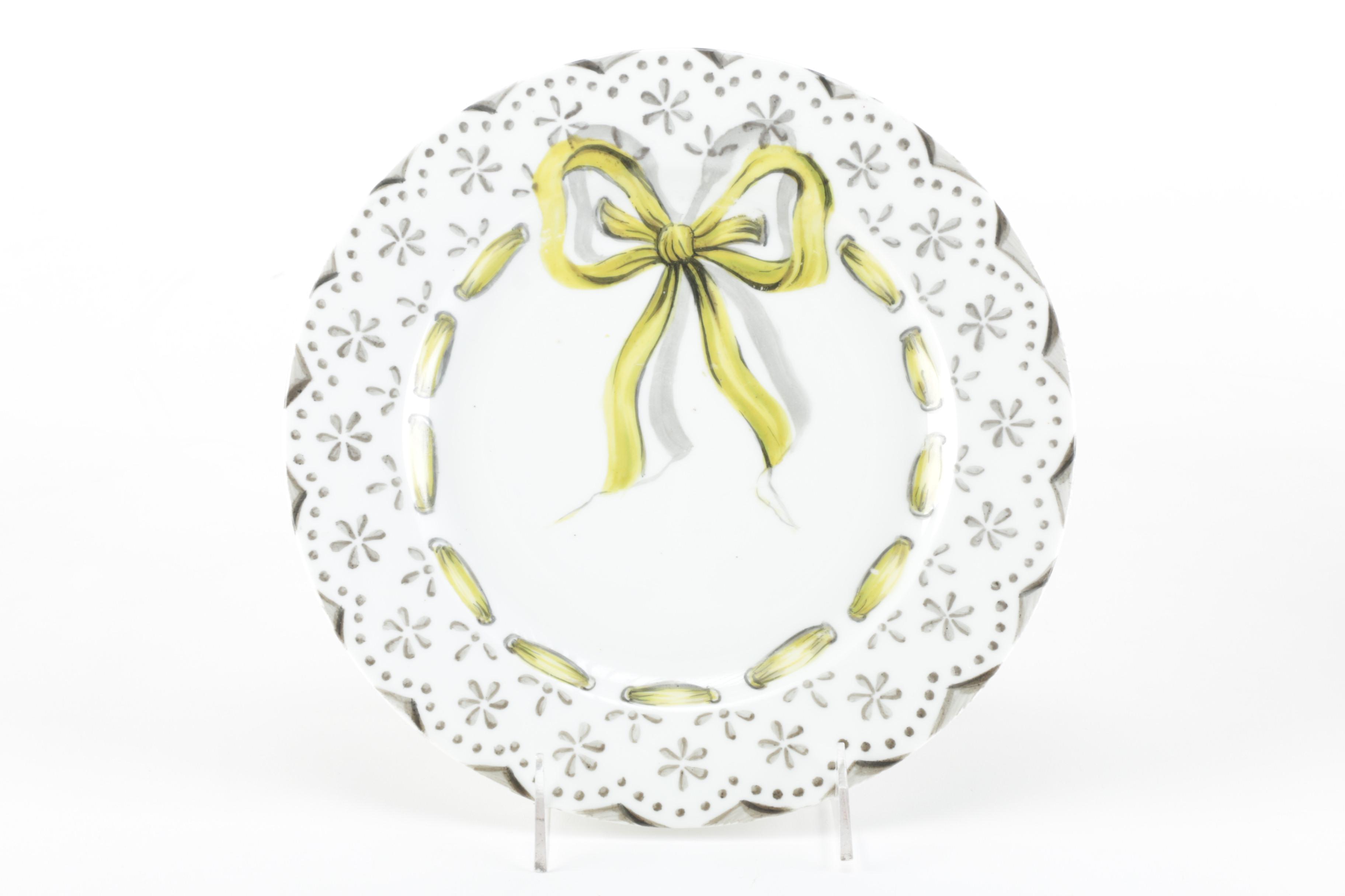 Limoges Porcelain Plates from the Estate of the Duke and Duchess of Windsor