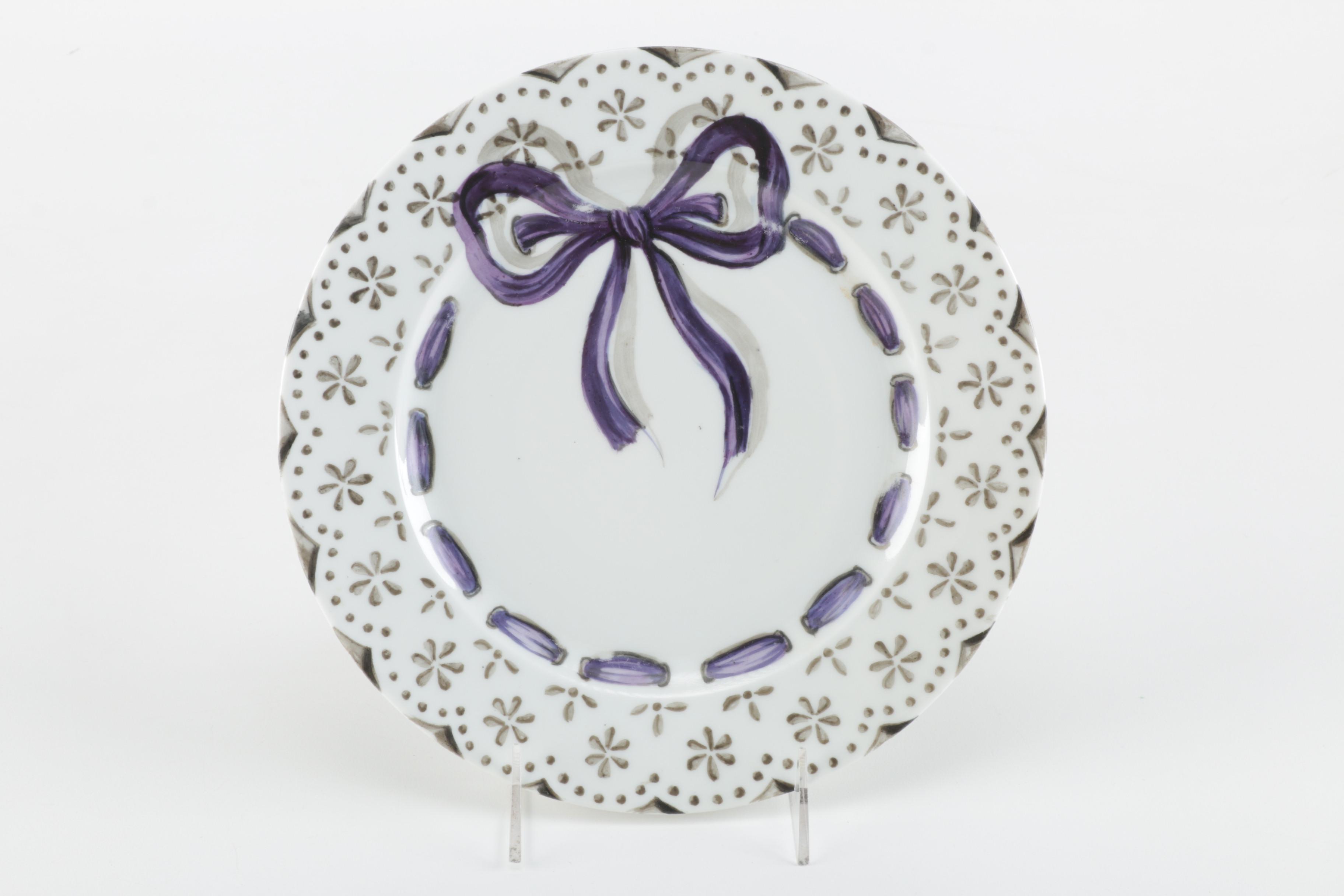 Limoges Porcelain Plates from the Estate of the Duke and Duchess of Windsor