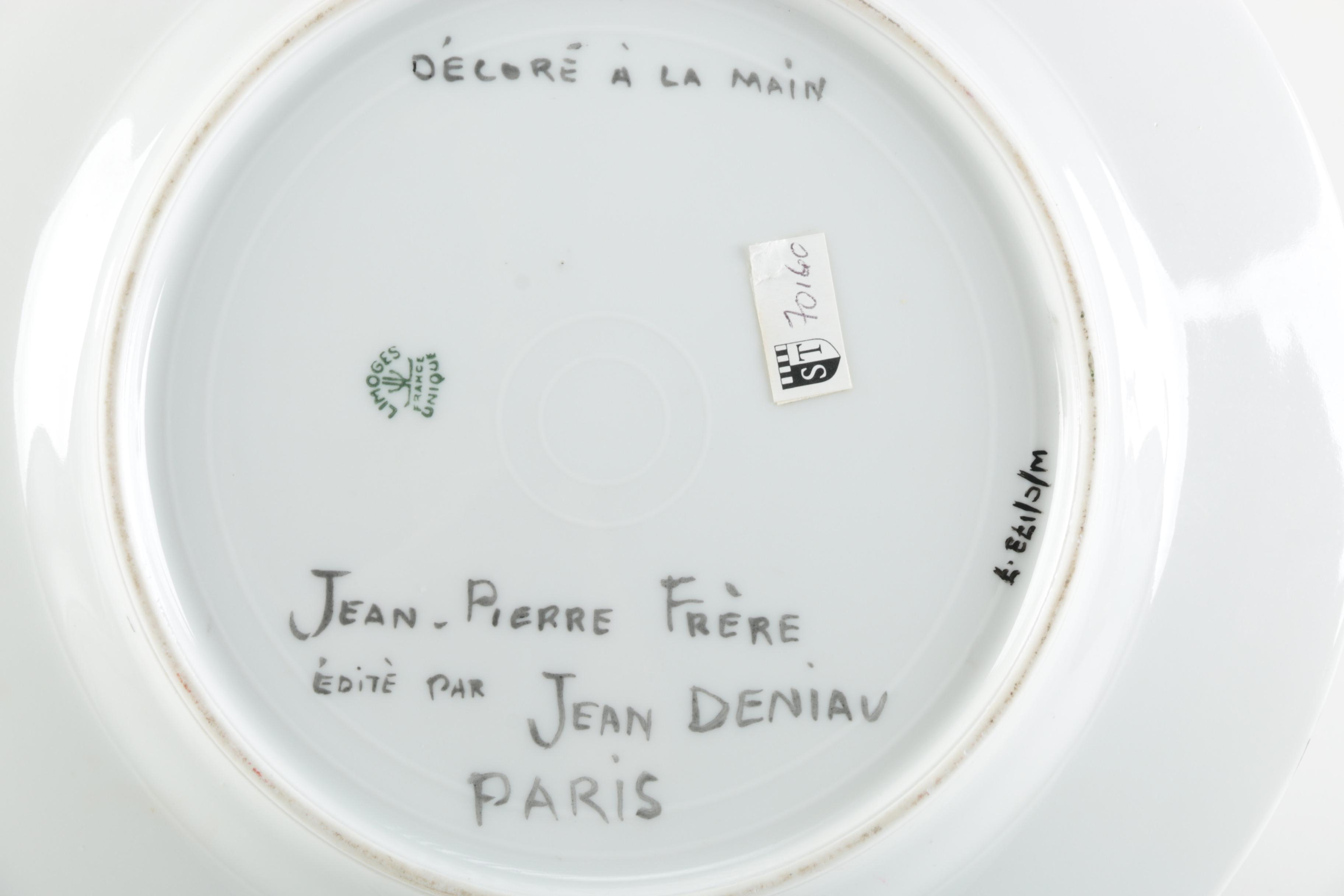 Limoges Porcelain Plates from the Estate of the Duke and Duchess of Windsor