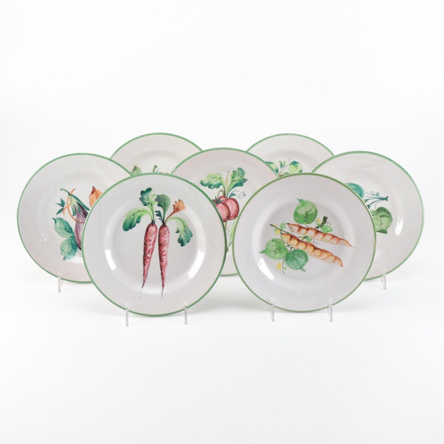 Italian Faience Plates from Estate of Duke and Duchess of Windsor