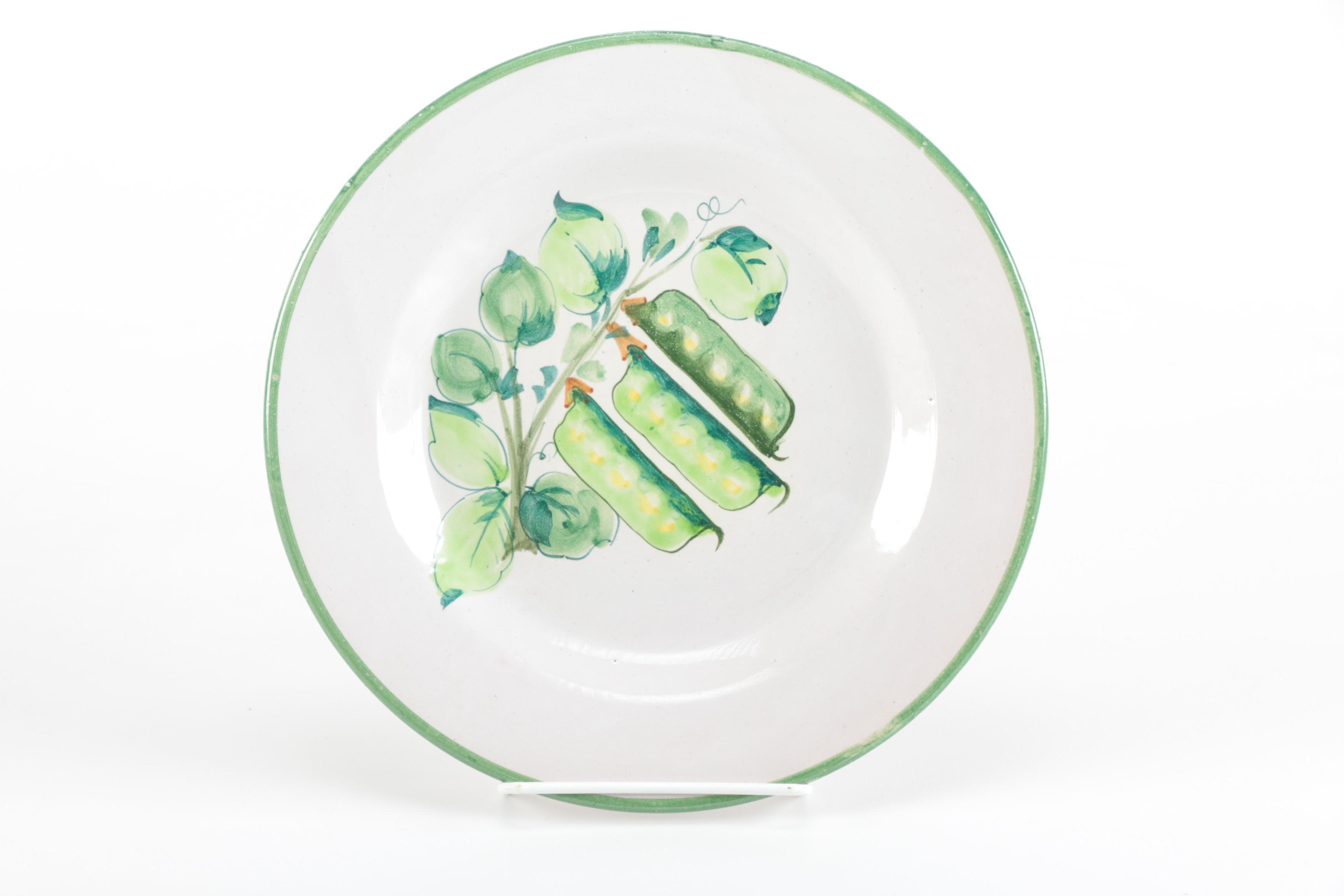 Italian Faience Plates from Estate of Duke and Duchess of Windsor