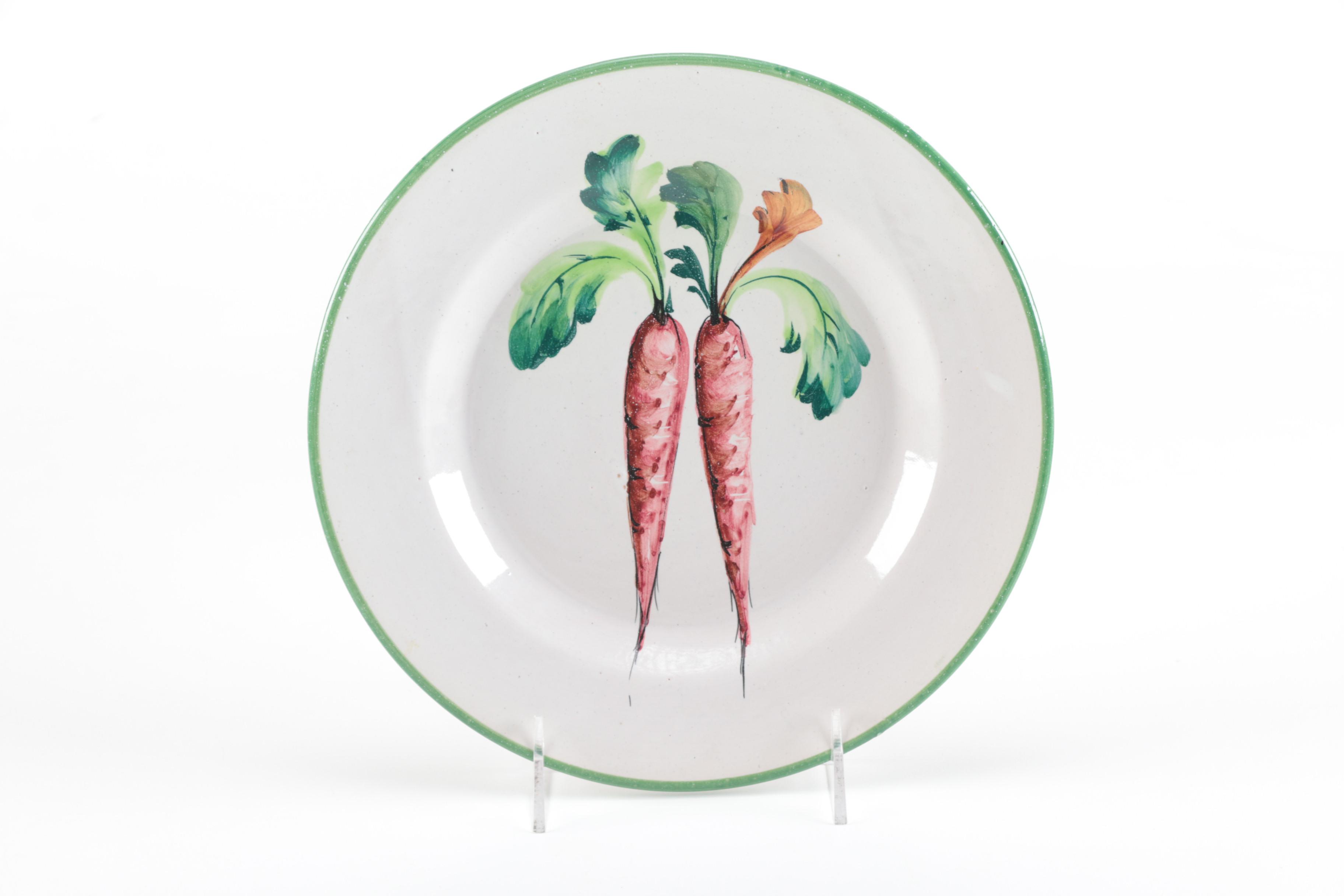 Italian Faience Plates from Estate of Duke and Duchess of Windsor