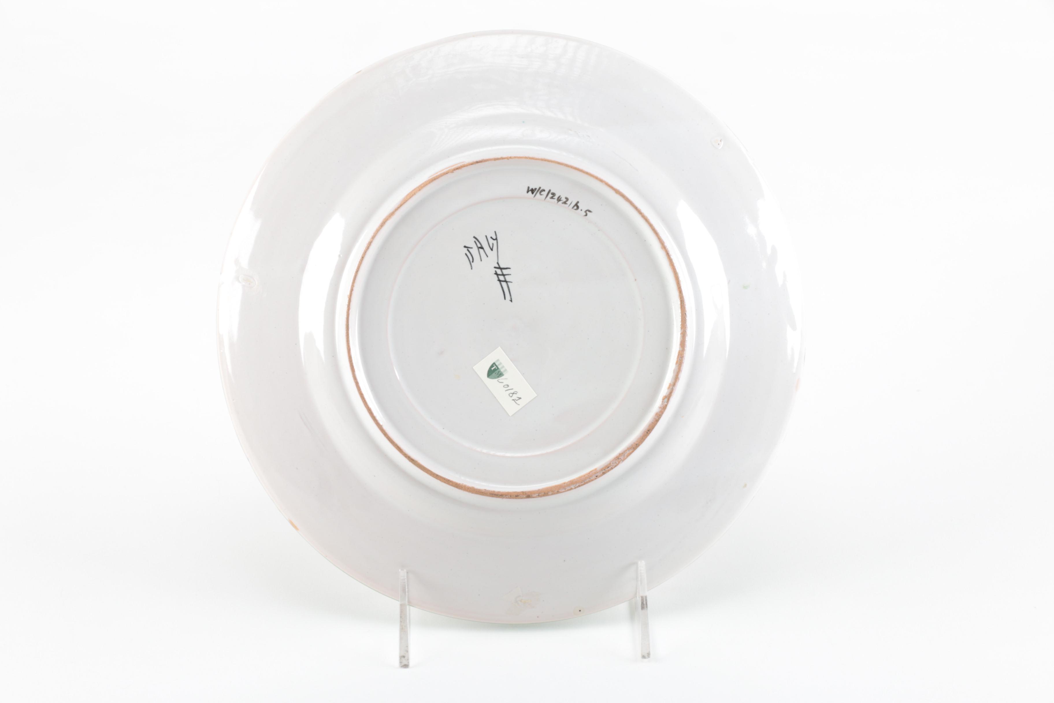 Italian Faience Plates from Estate of Duke and Duchess of Windsor