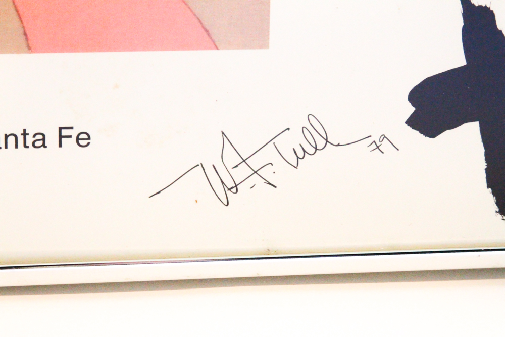 William F. Tull 1979 Offset Lithograph for Linda McAdoo Galleries