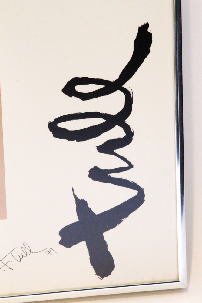 William F. Tull 1979 Offset Lithograph for Linda McAdoo Galleries