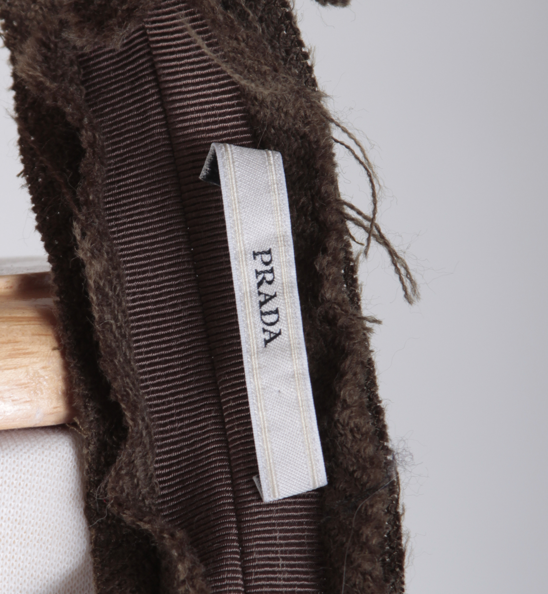 Prada Fabric Accent Belt with Beaded Appliqué