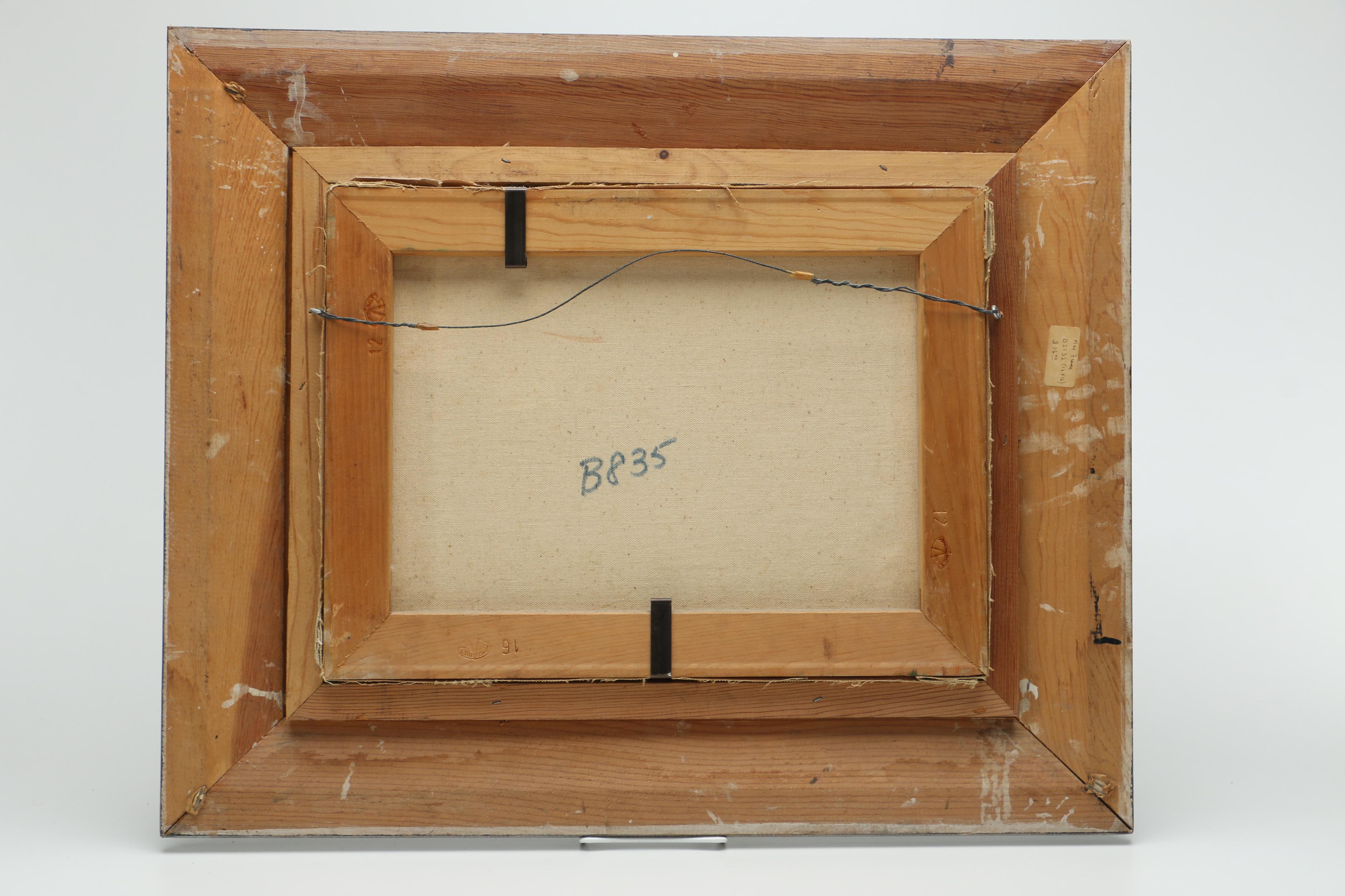 Saminoff Oil Painting on Canvas of a Cabin