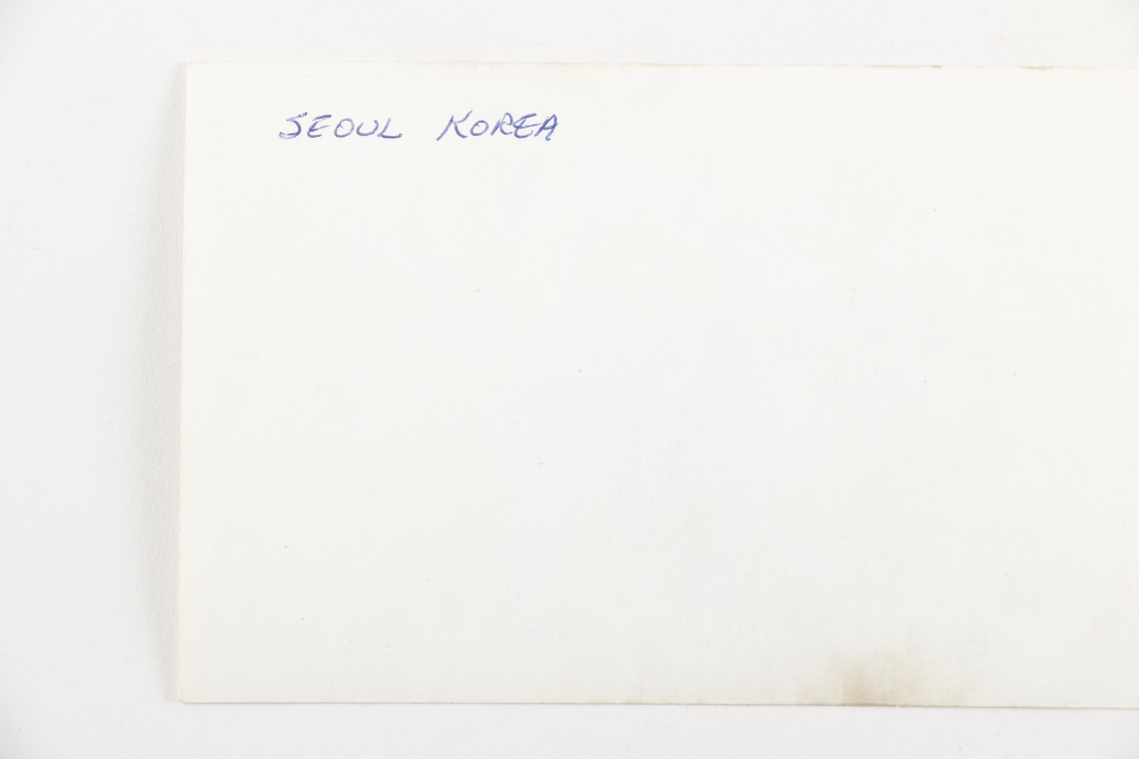 Vintage Army Photographs of Seoul