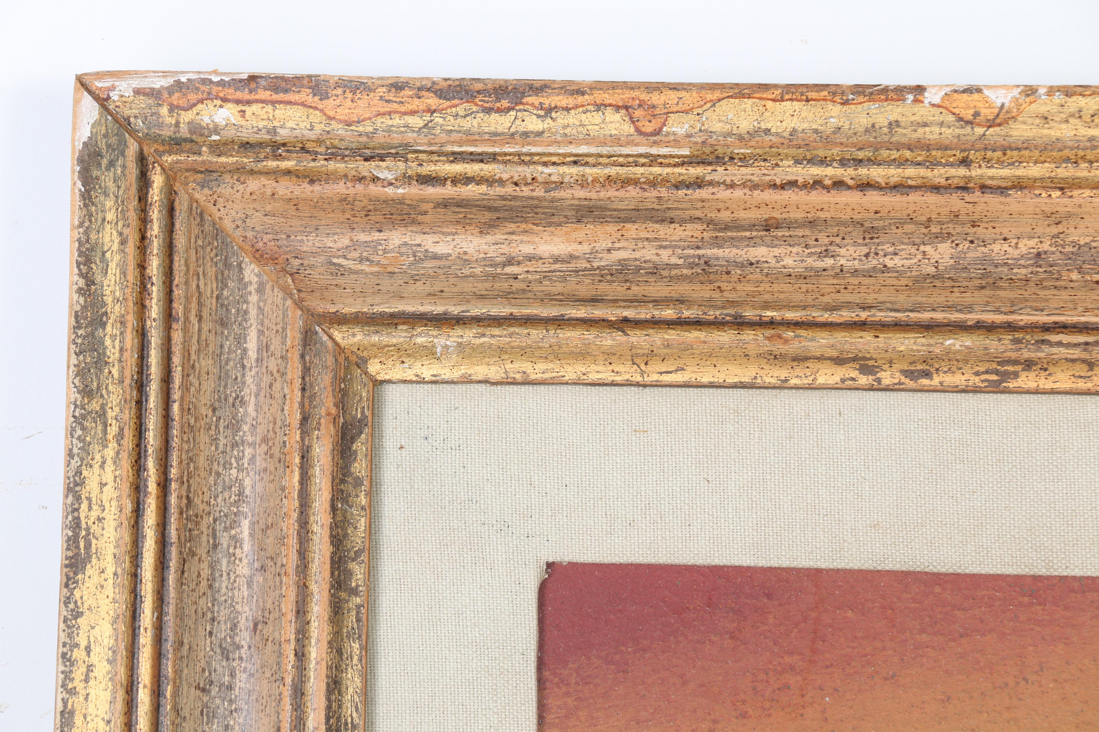 Mustapha Yehya Oil on Canvas Painting of a Woman