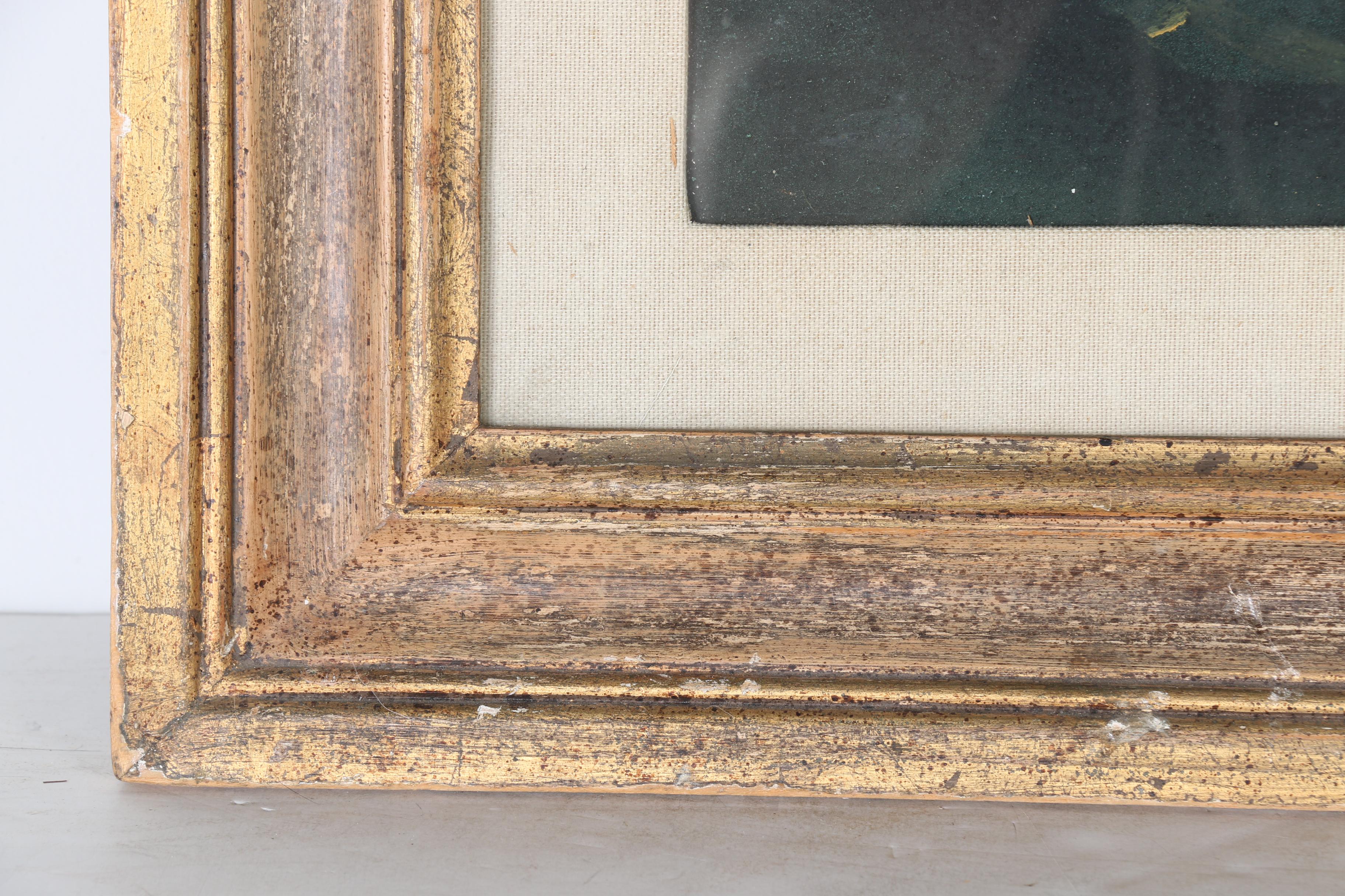 Mustapha Yehya Oil on Canvas Painting of a Woman