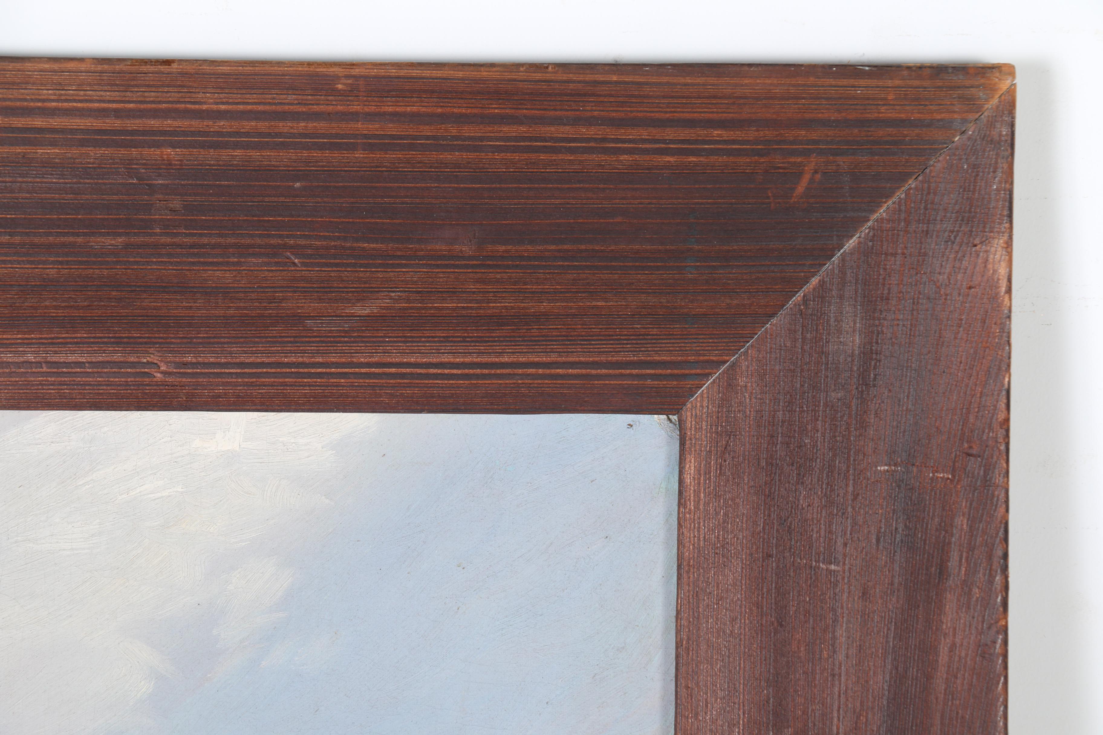 John Franklin Hawkins 1917 Oil Painting "Seascape"