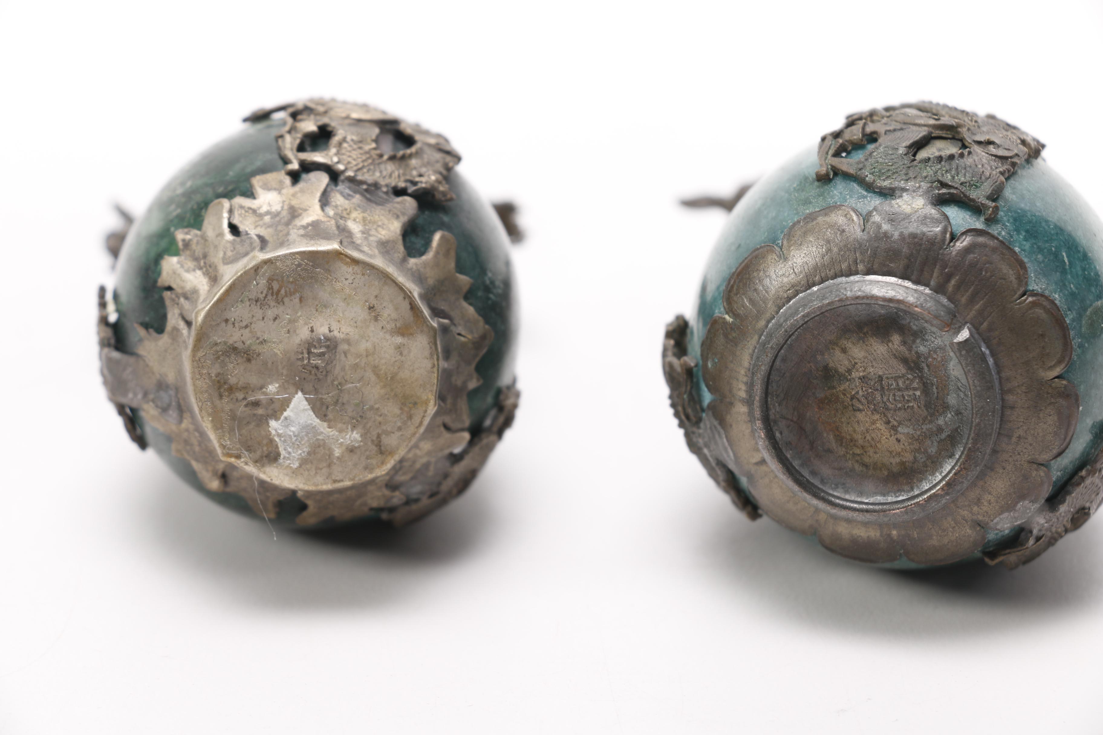 Collection of Chinese Snuff Bottles Including Soapstone and Coral