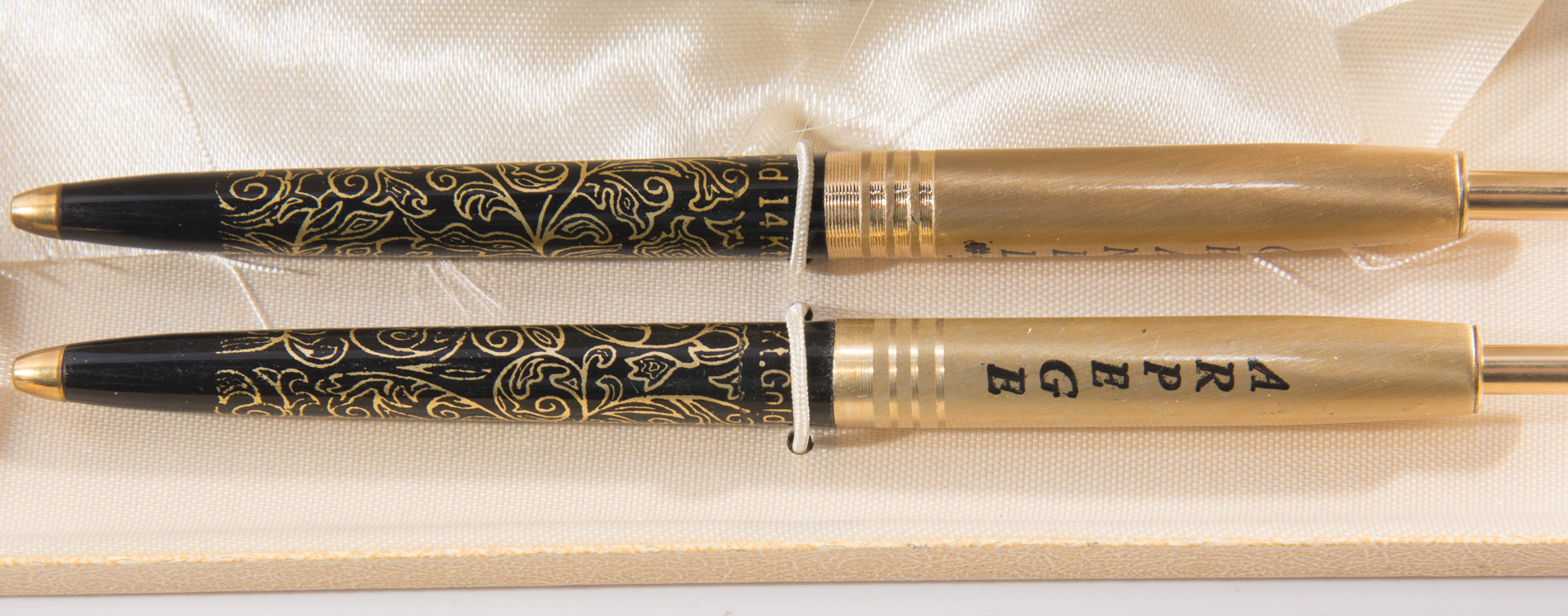 Vintage 14K Yellow Gold Arpege Chanel No. 5 Perfume Pen Set