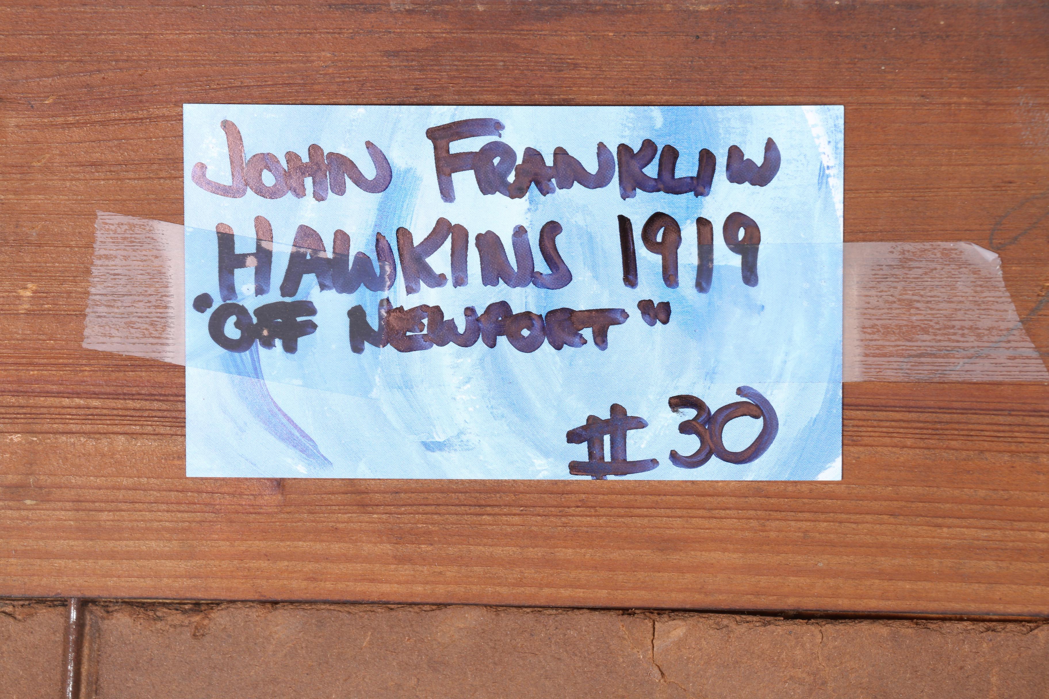 1919 John Franklin Hawkins "Off Newport"