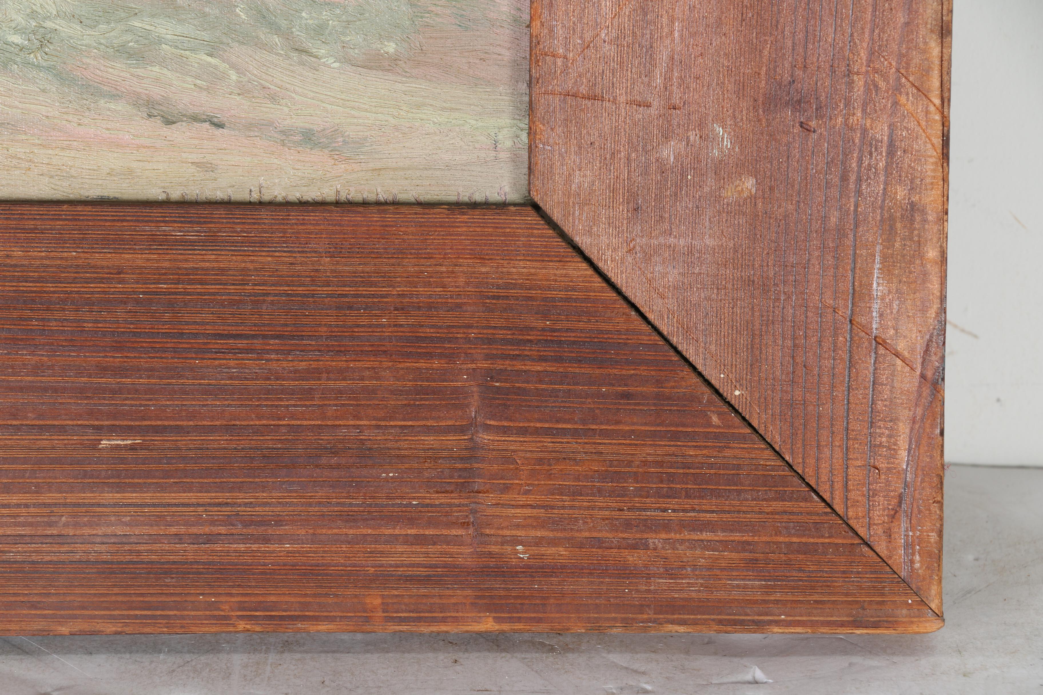 John Franklin Hawkins Oil Painting "Newport"