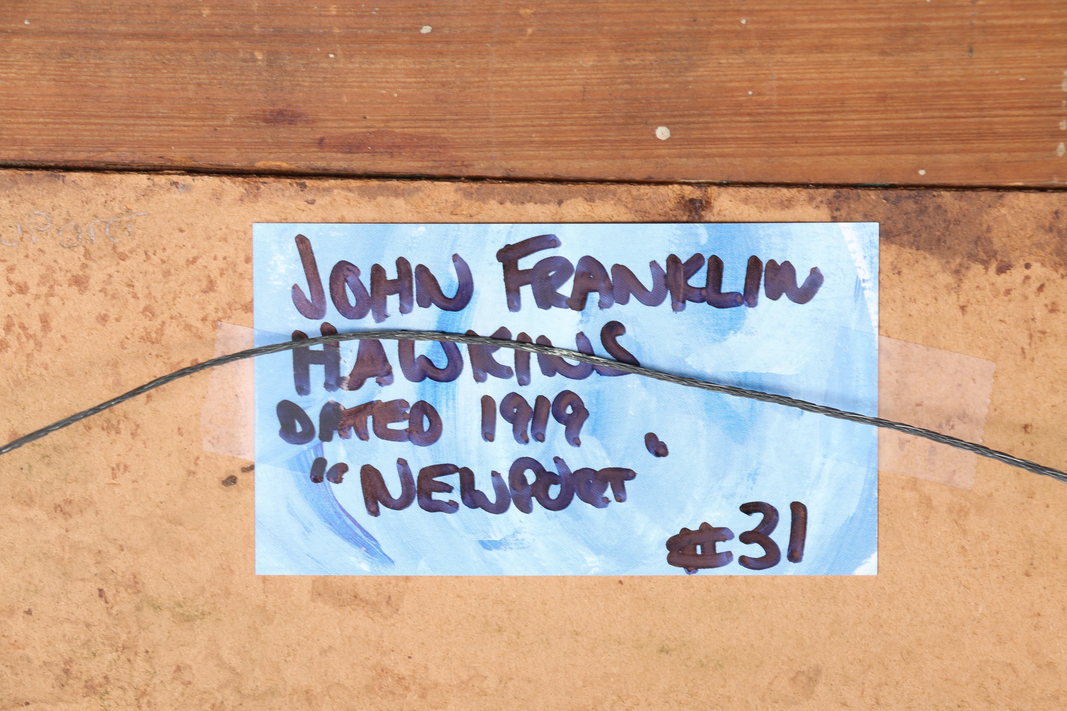 John Franklin Hawkins Oil Painting "Newport"