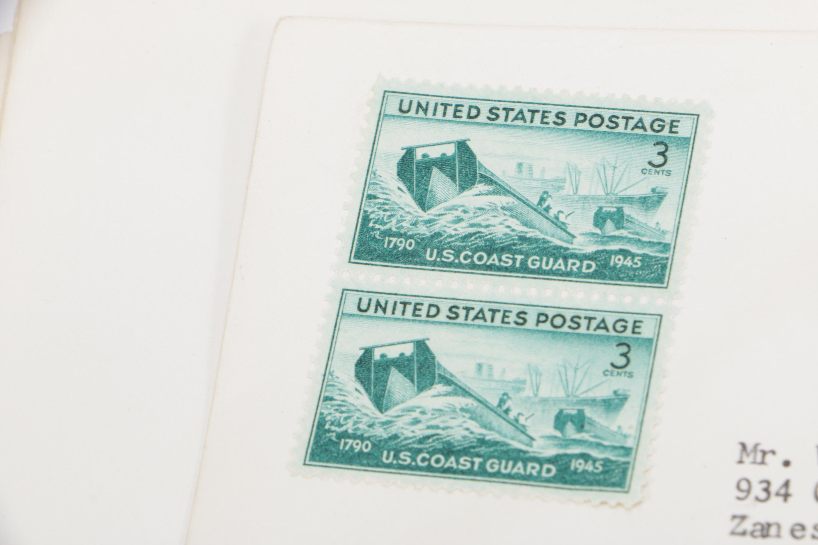 Vintage Stamped Envelopes