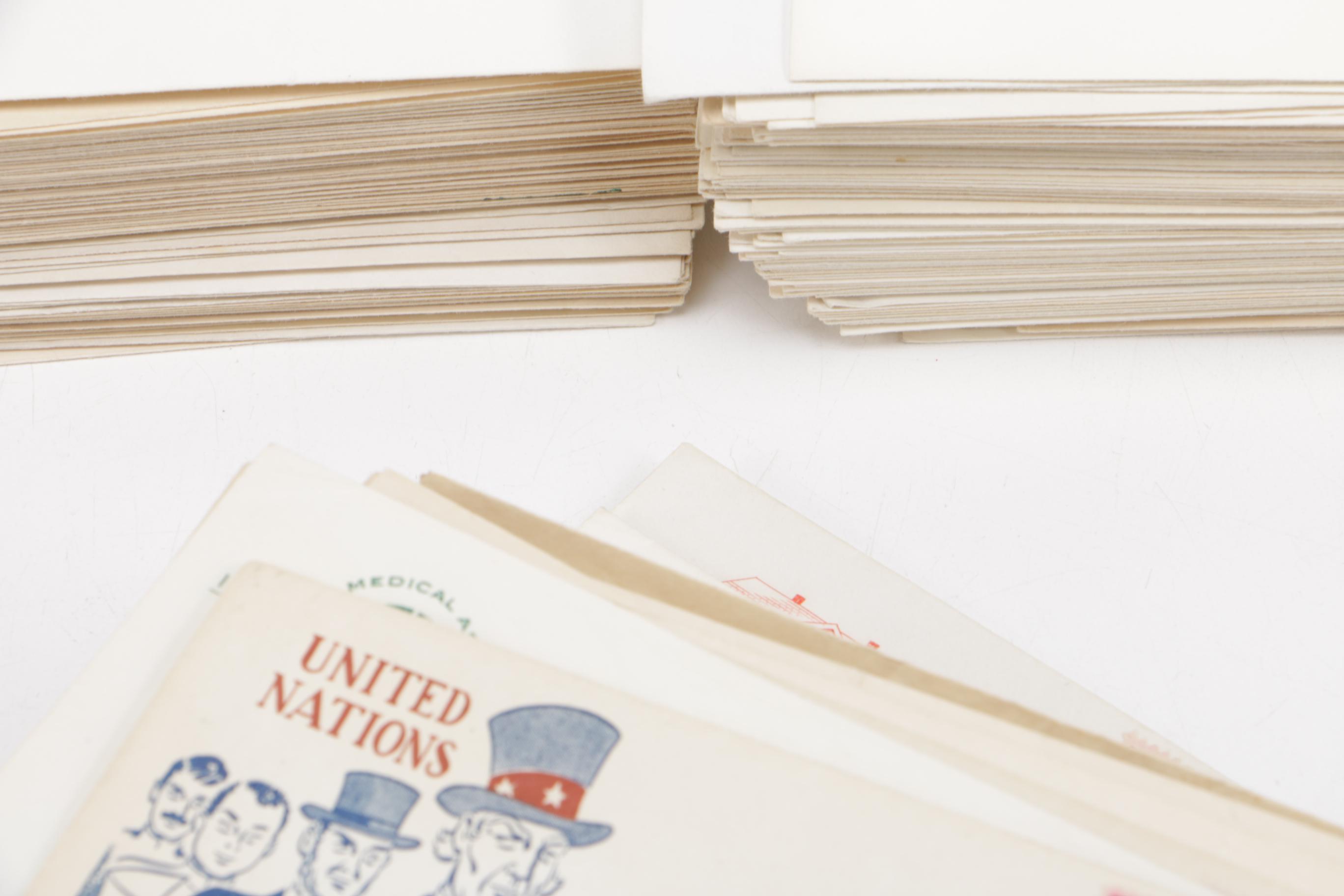 Vintage Stamped Envelopes