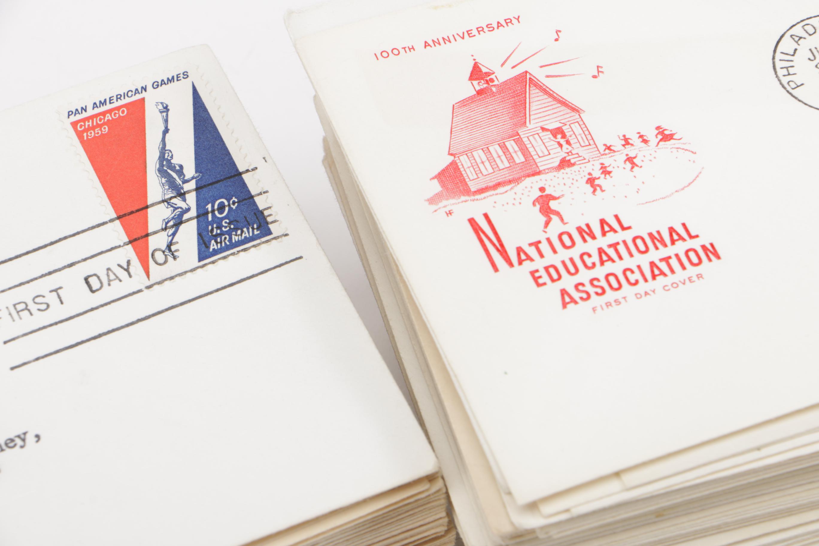 Vintage Stamped Envelopes