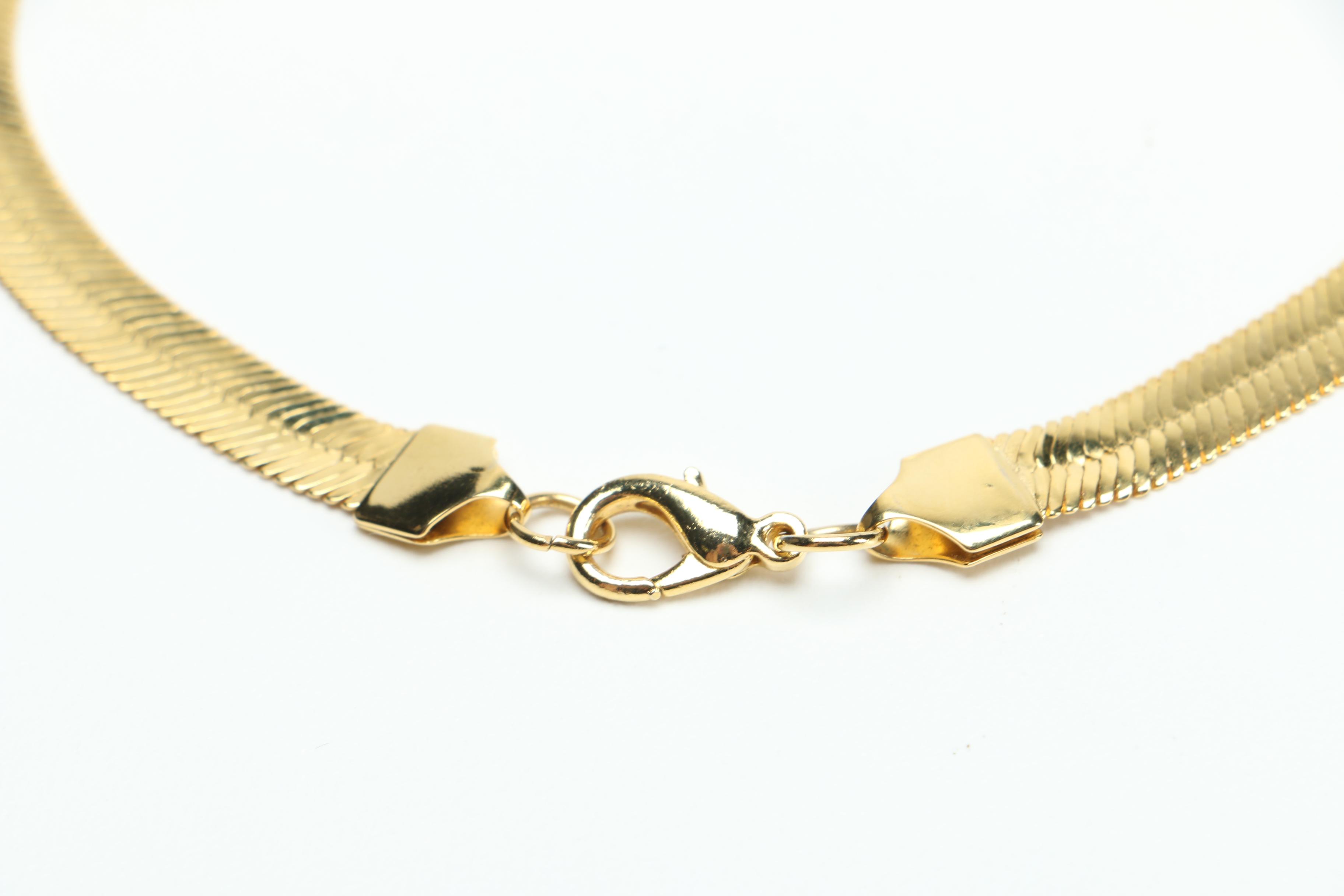 Gold Tone Costume Jewelry Including Enamel Egg Locket