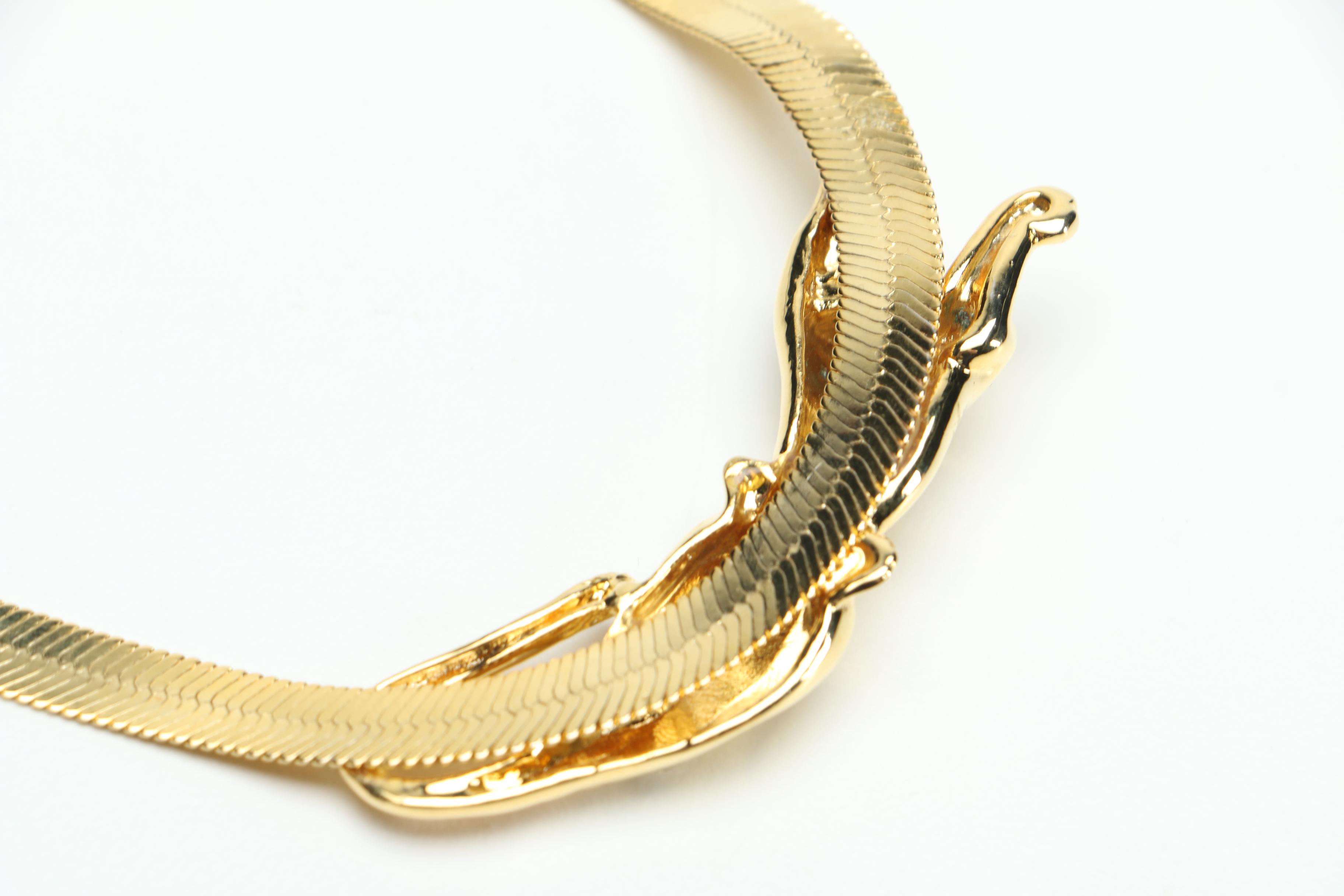 Gold Tone Costume Jewelry Including Enamel Egg Locket