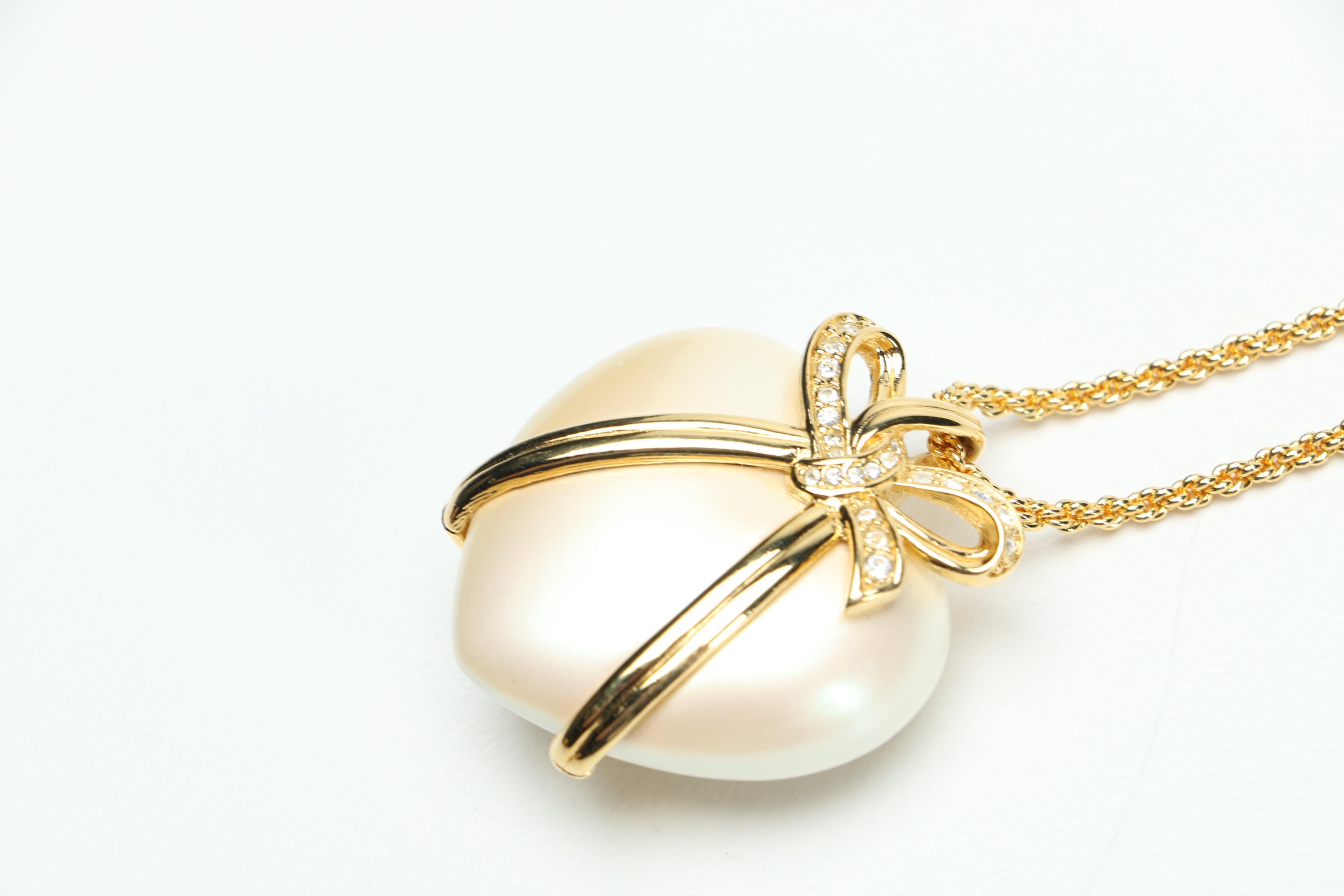 Gold Tone Costume Jewelry Including Enamel Egg Locket