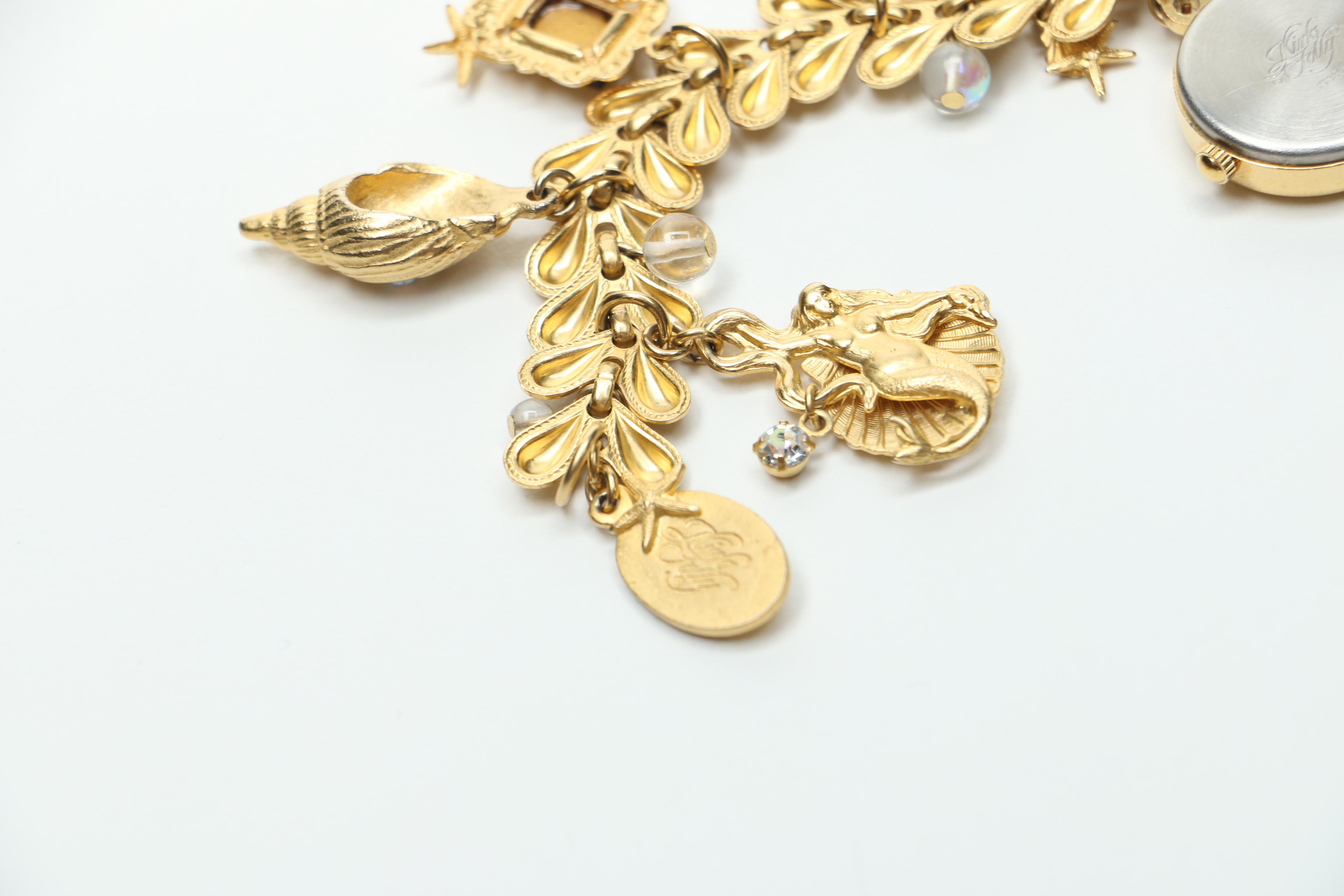 Gold Tone Costume Jewelry Including Enamel Egg Locket