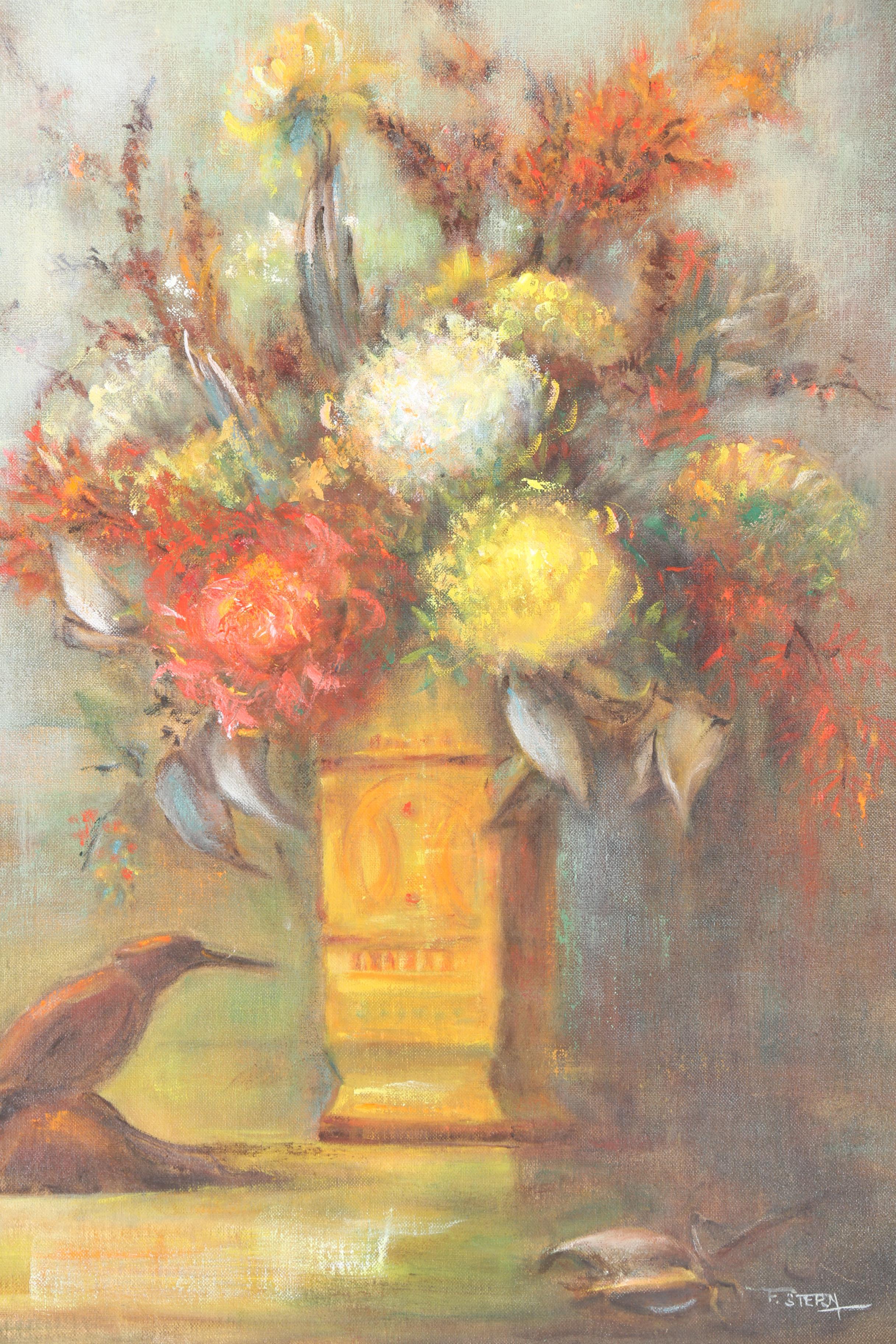 Frieda Stern Oil Painting "Golden Glow"