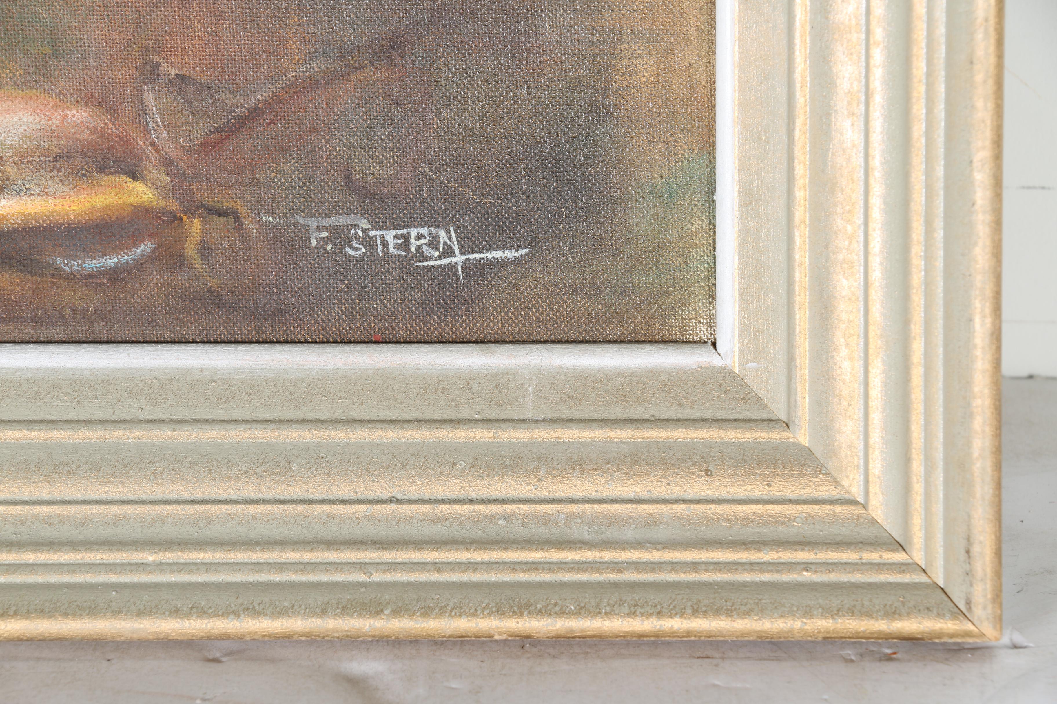 Frieda Stern Oil Painting "Golden Glow"