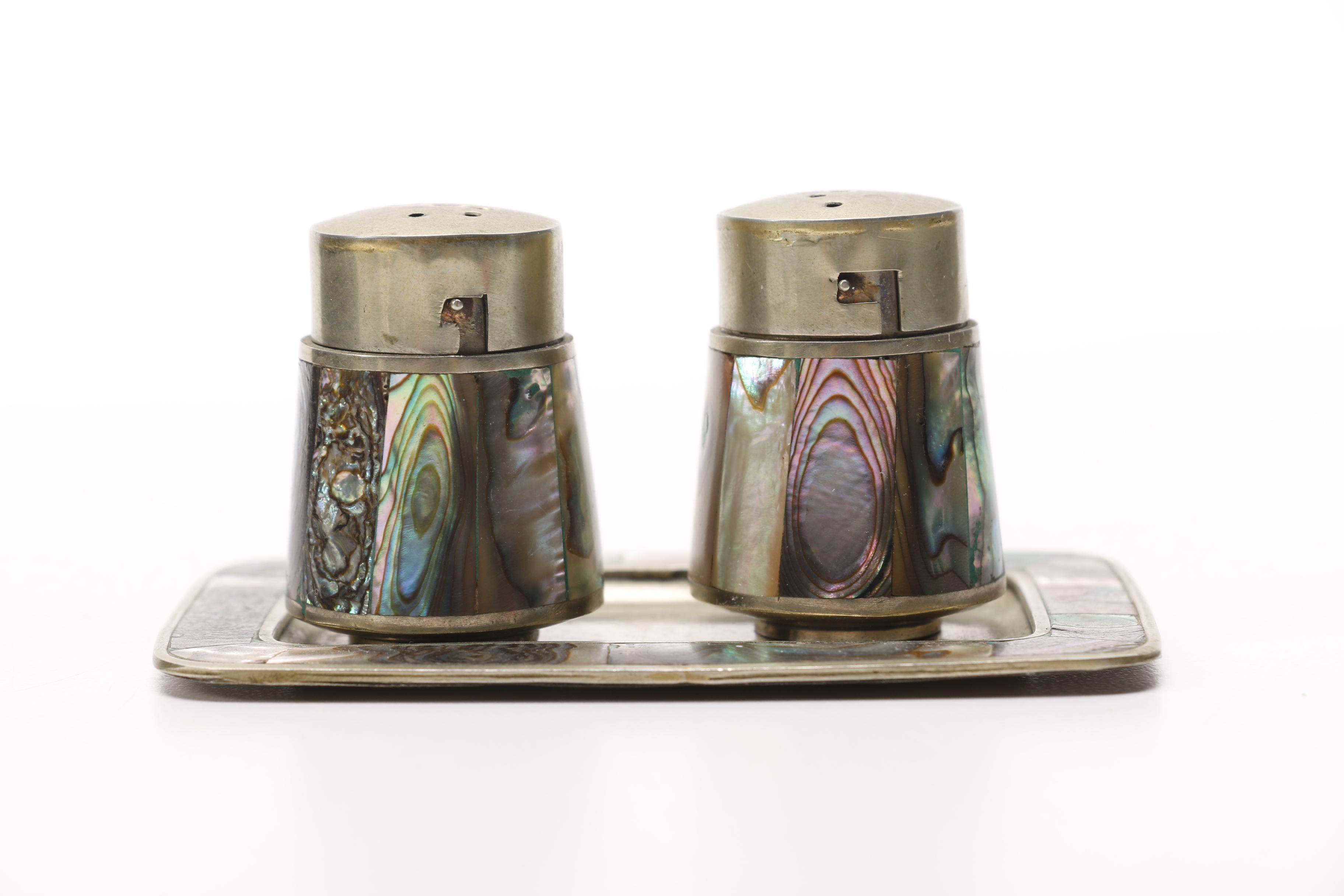 Pewter and Stainless Steel