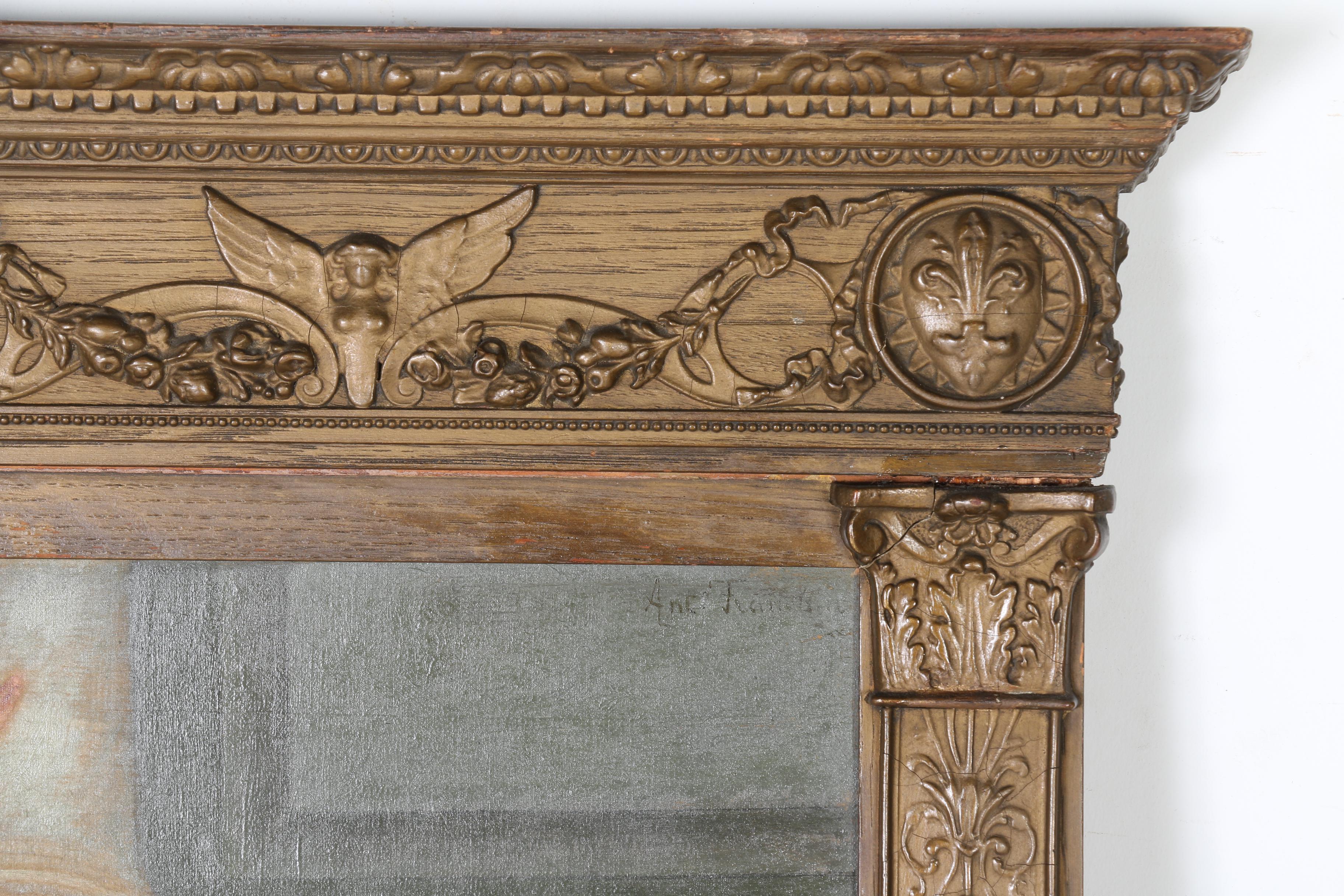 Antonio Franchini Oil on Canvas "Arachne Spinning a Web"