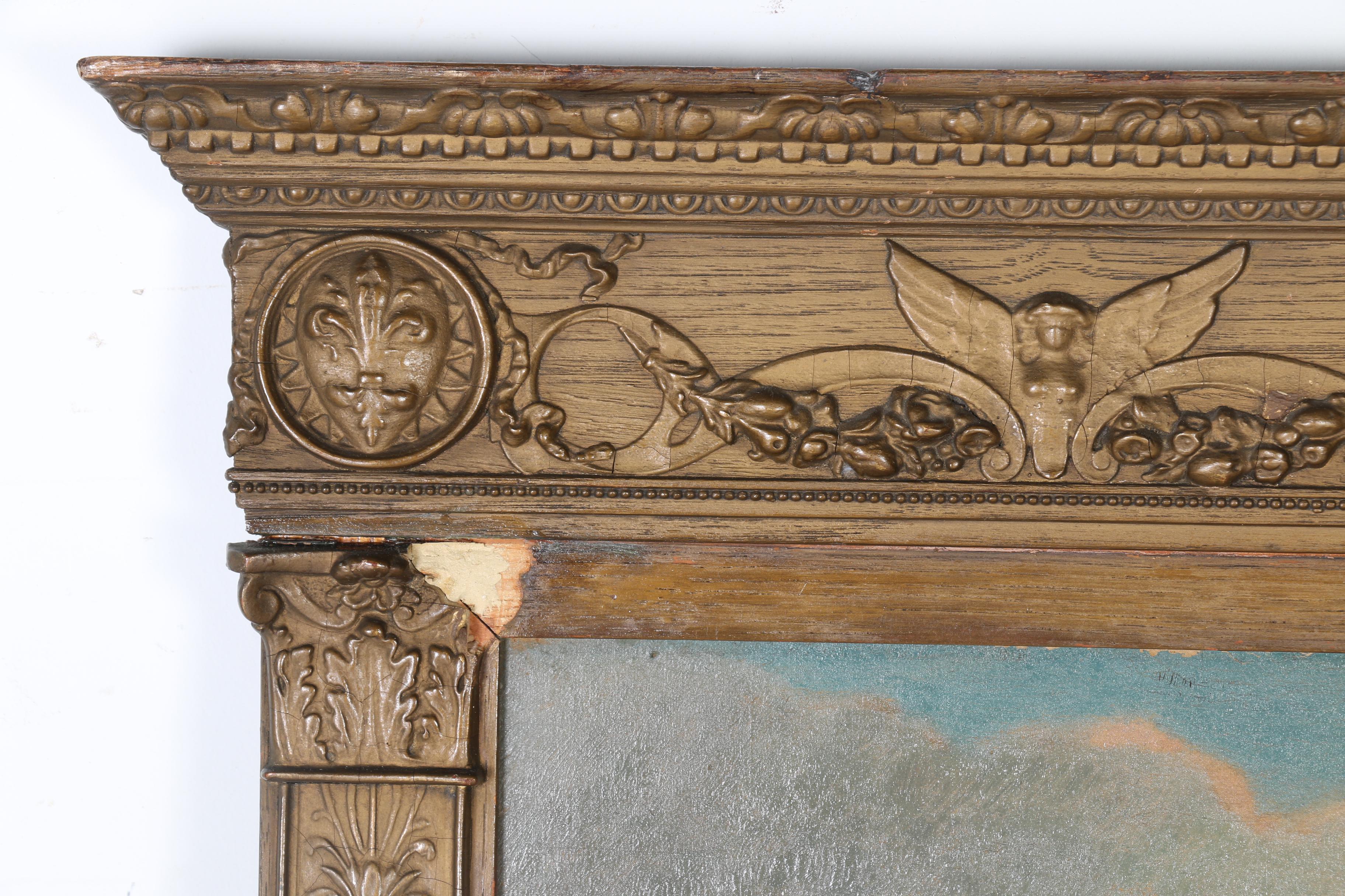 Antonio Franchini Oil on Canvas "Arachne Spinning a Web"