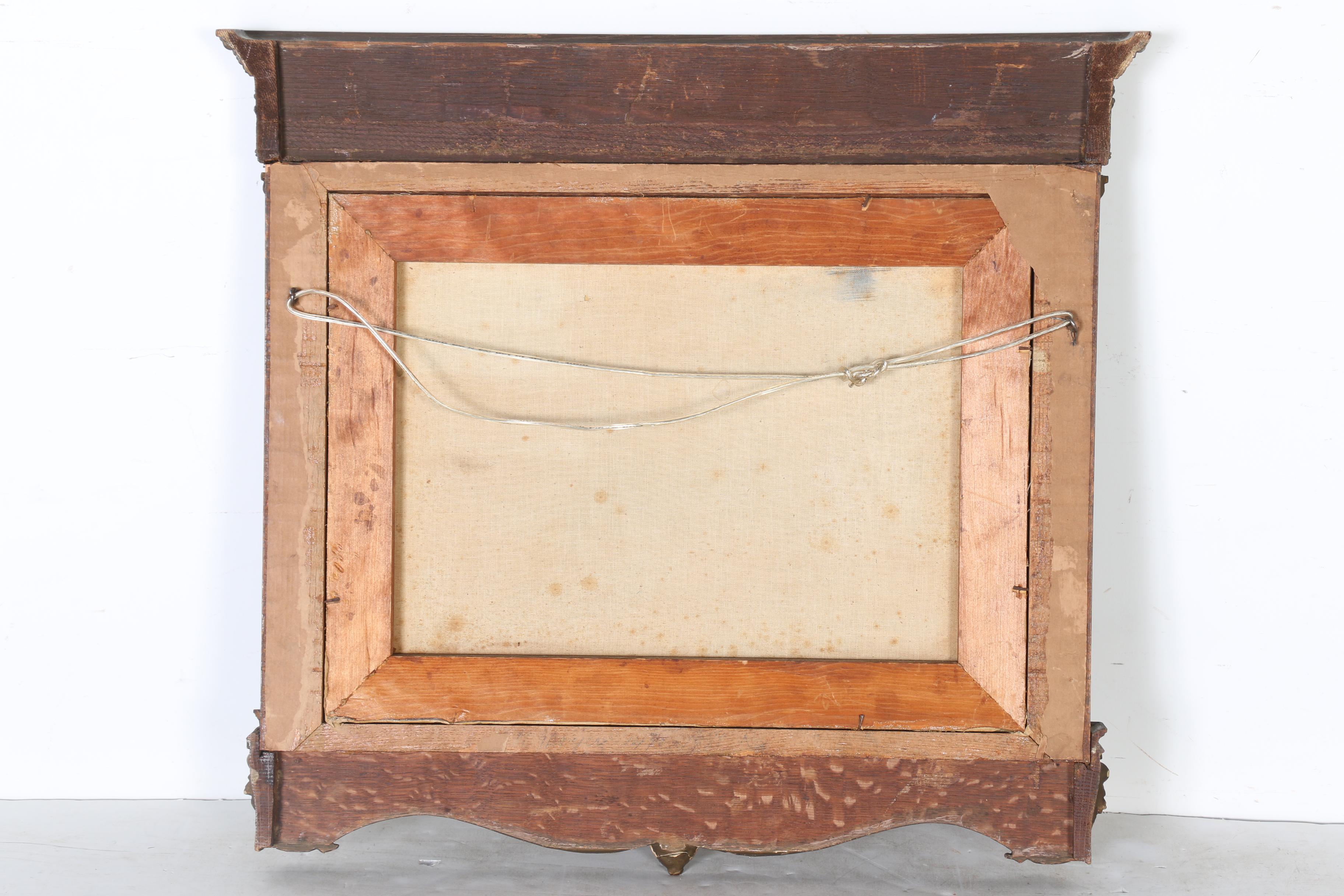 Antonio Franchini Oil on Canvas "Arachne Spinning a Web"