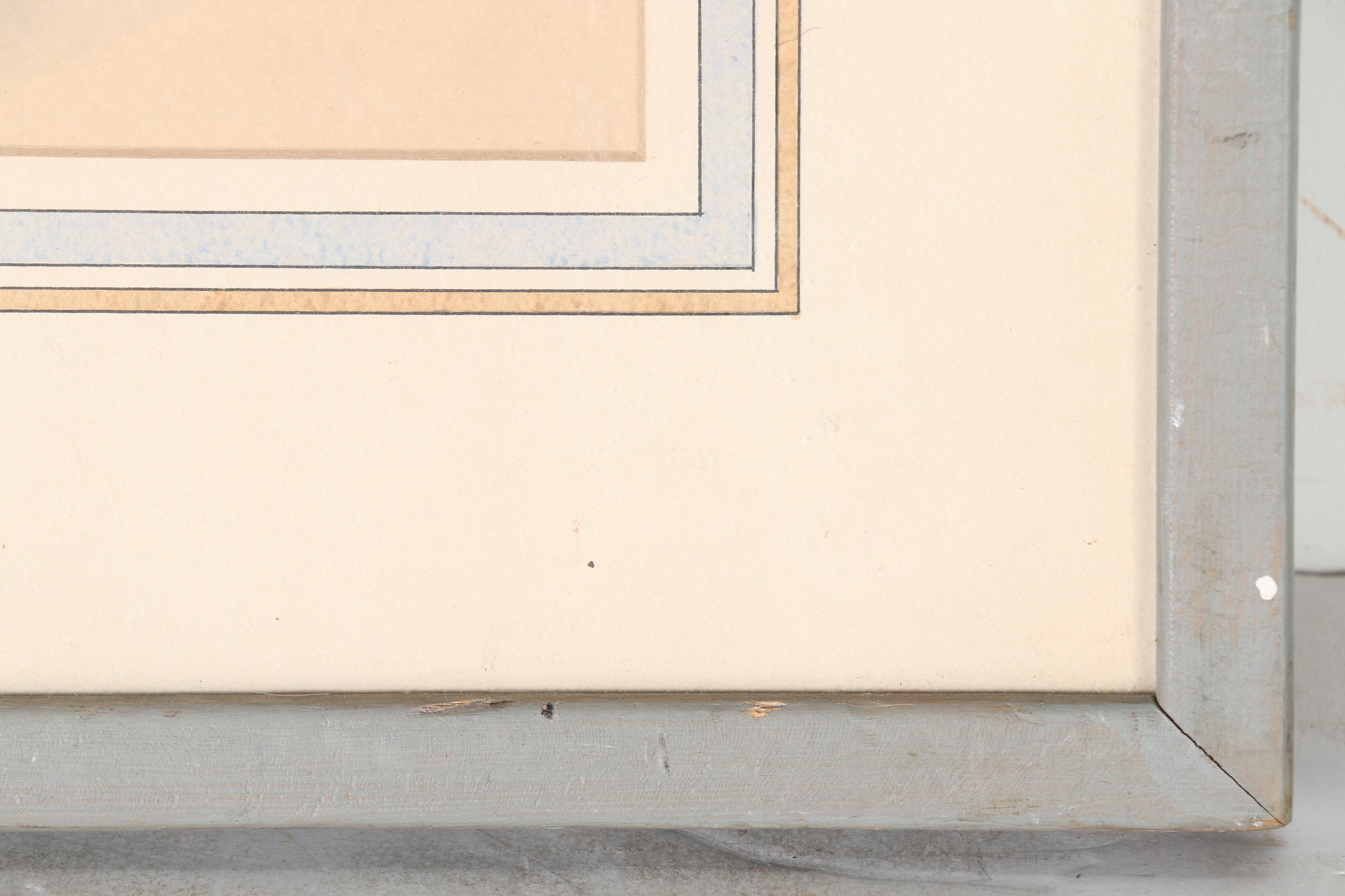 Jim Rankins Watercolor on Paper of Kingfishers