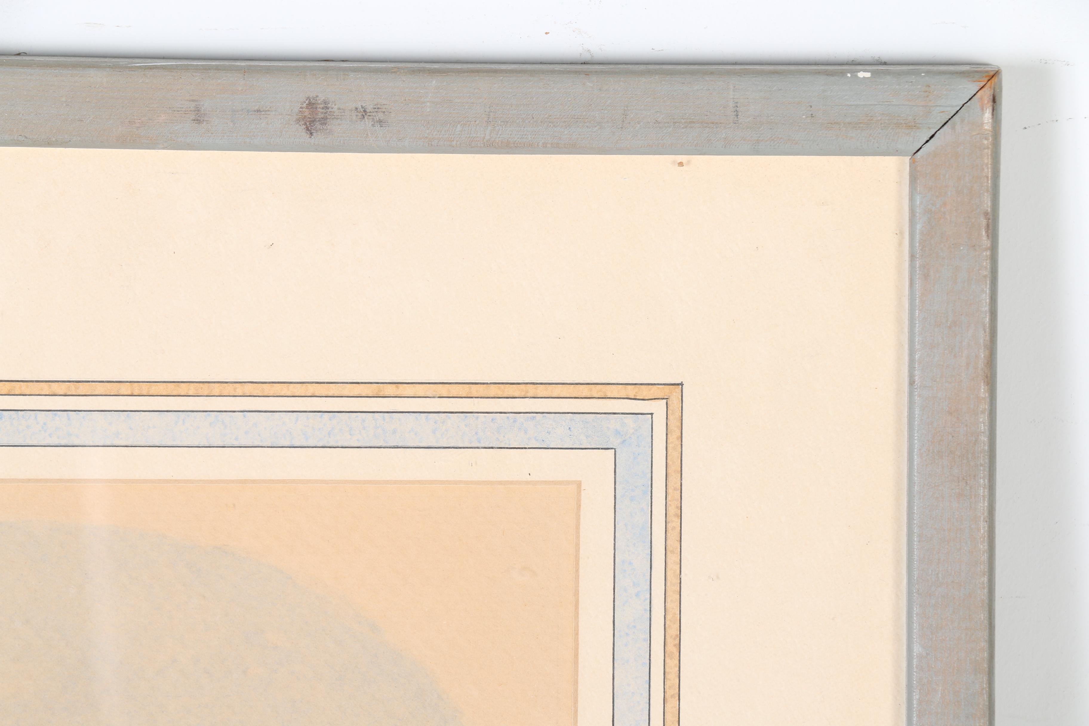 Jim Rankins Watercolor on Paper of Kingfishers