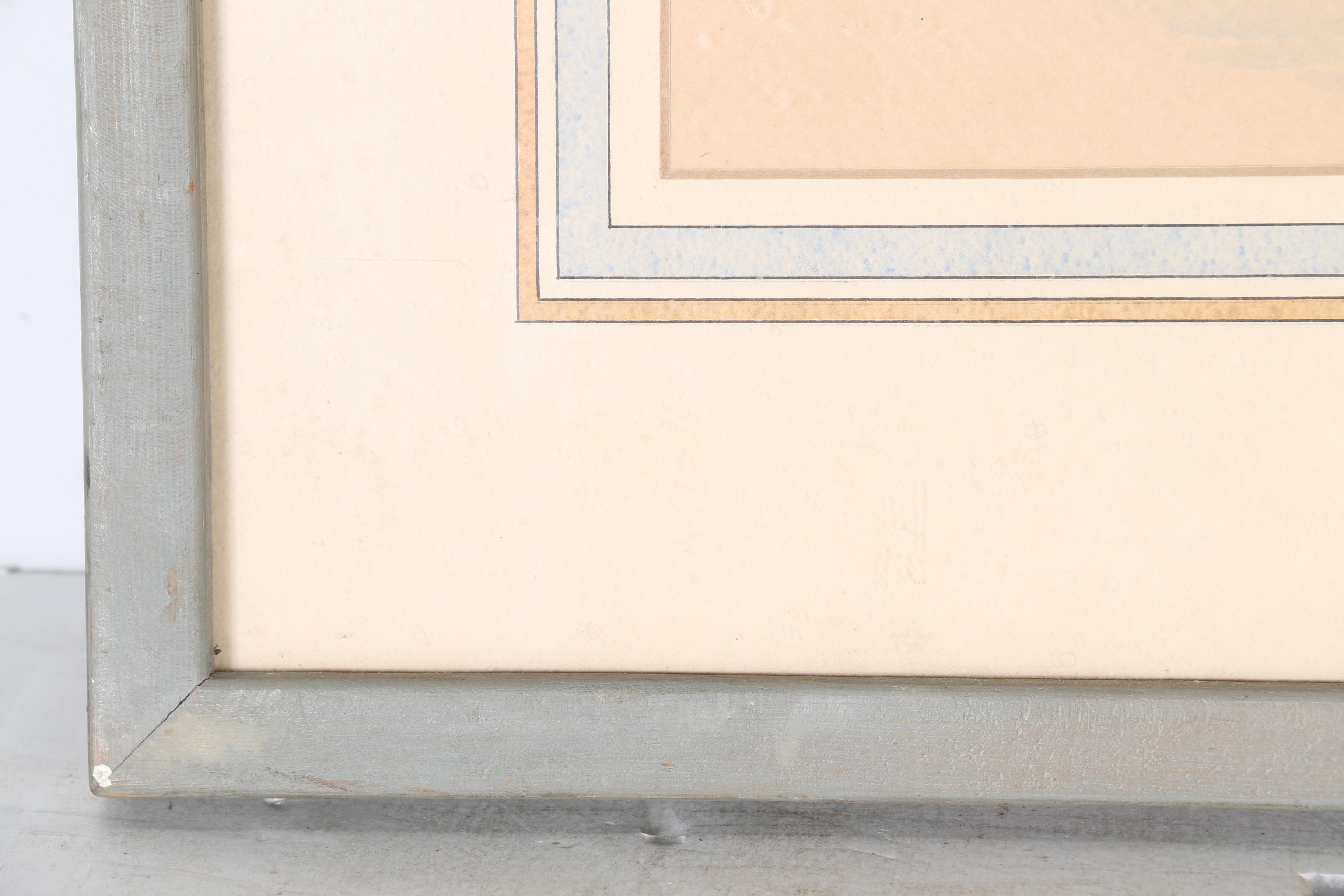 Jim Rankins Watercolor on Paper of Kingfishers