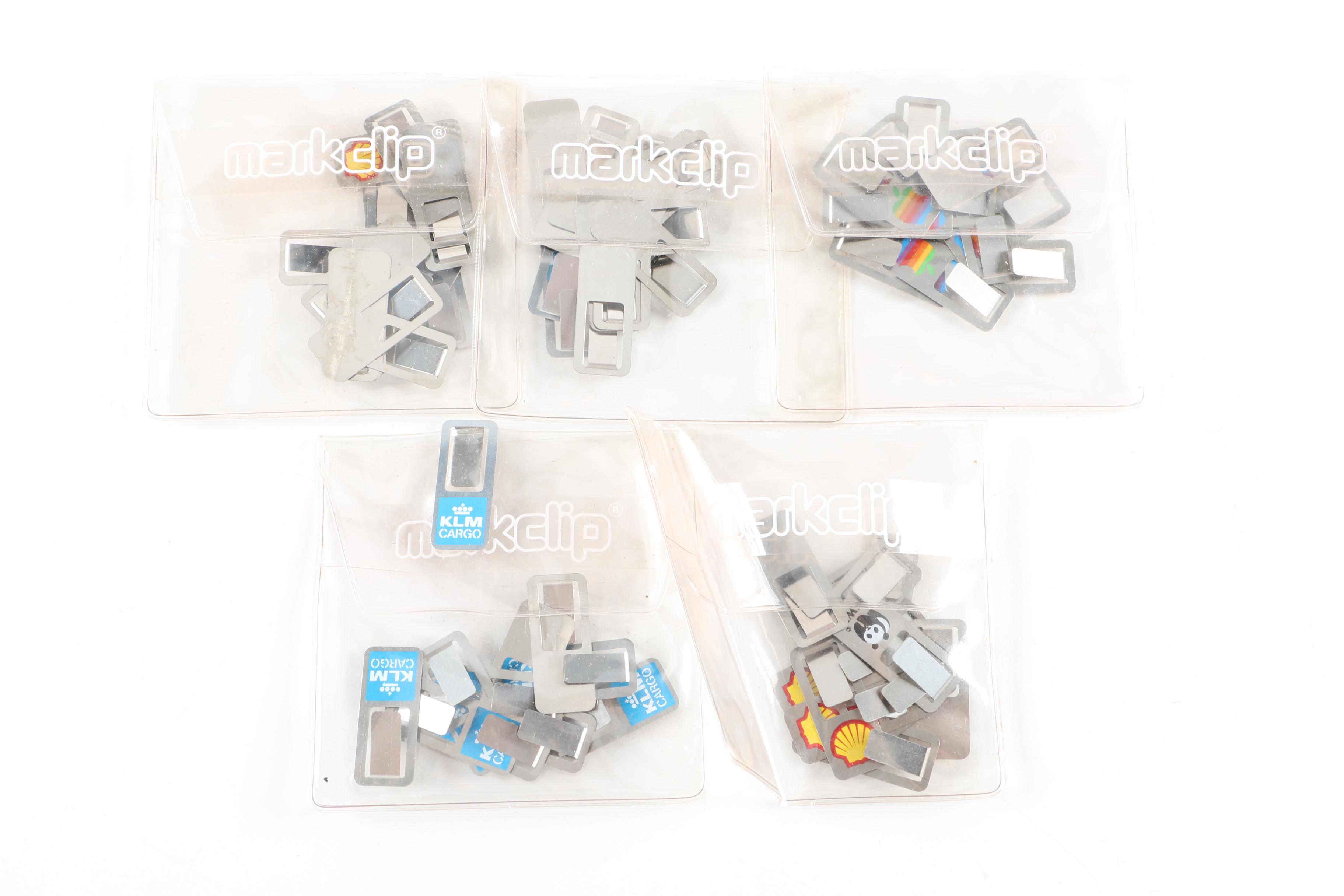 Premium Leather Filofax A5 Organizer and Mark Clips