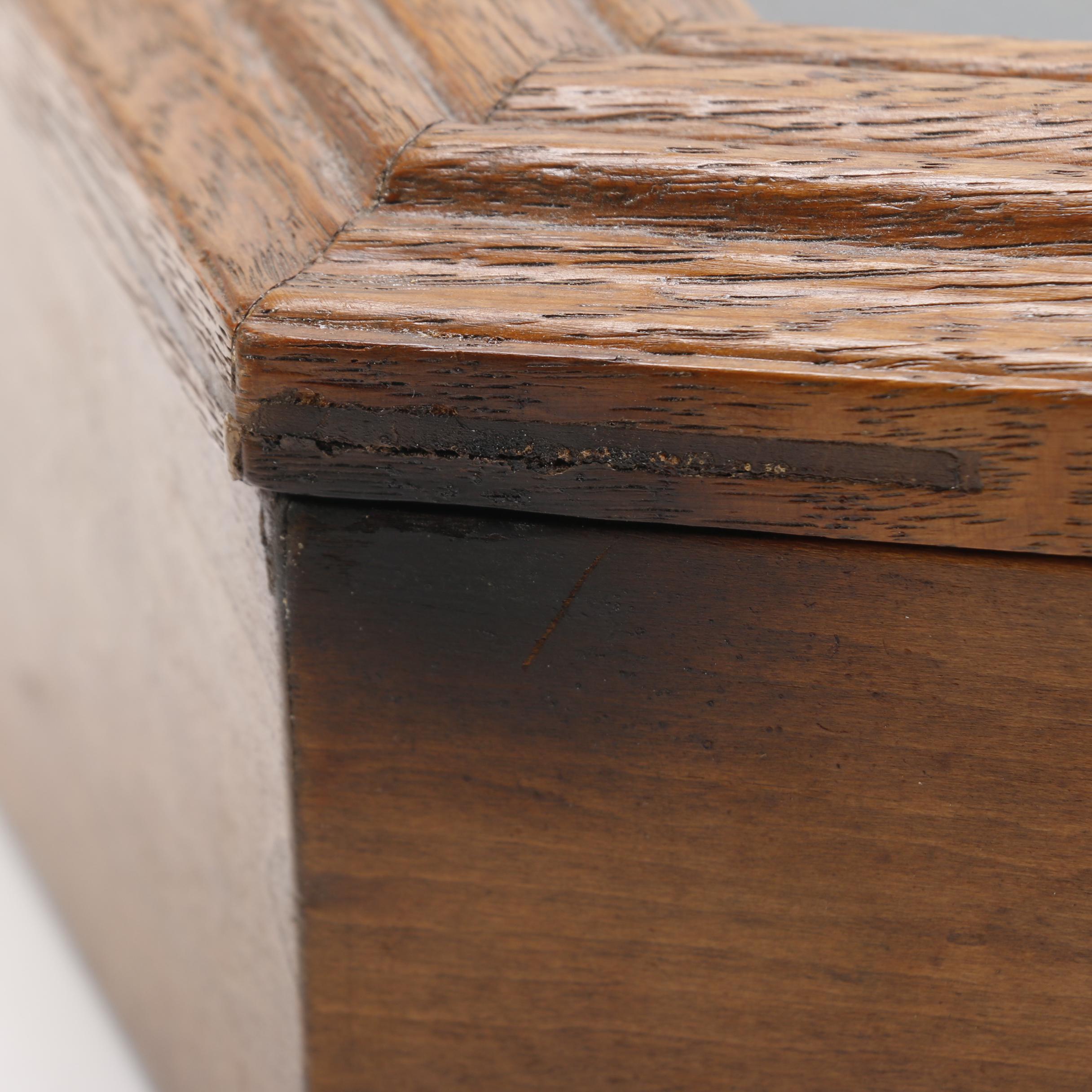 Vintage Sessions Clock Company Oak School House Clock