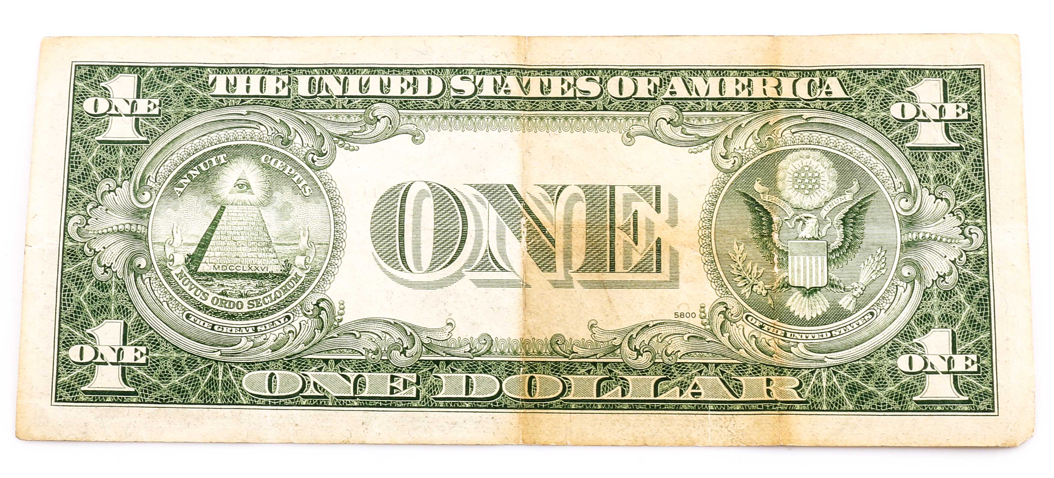 Nine Blue Seal One-Dollar Silver Certificates