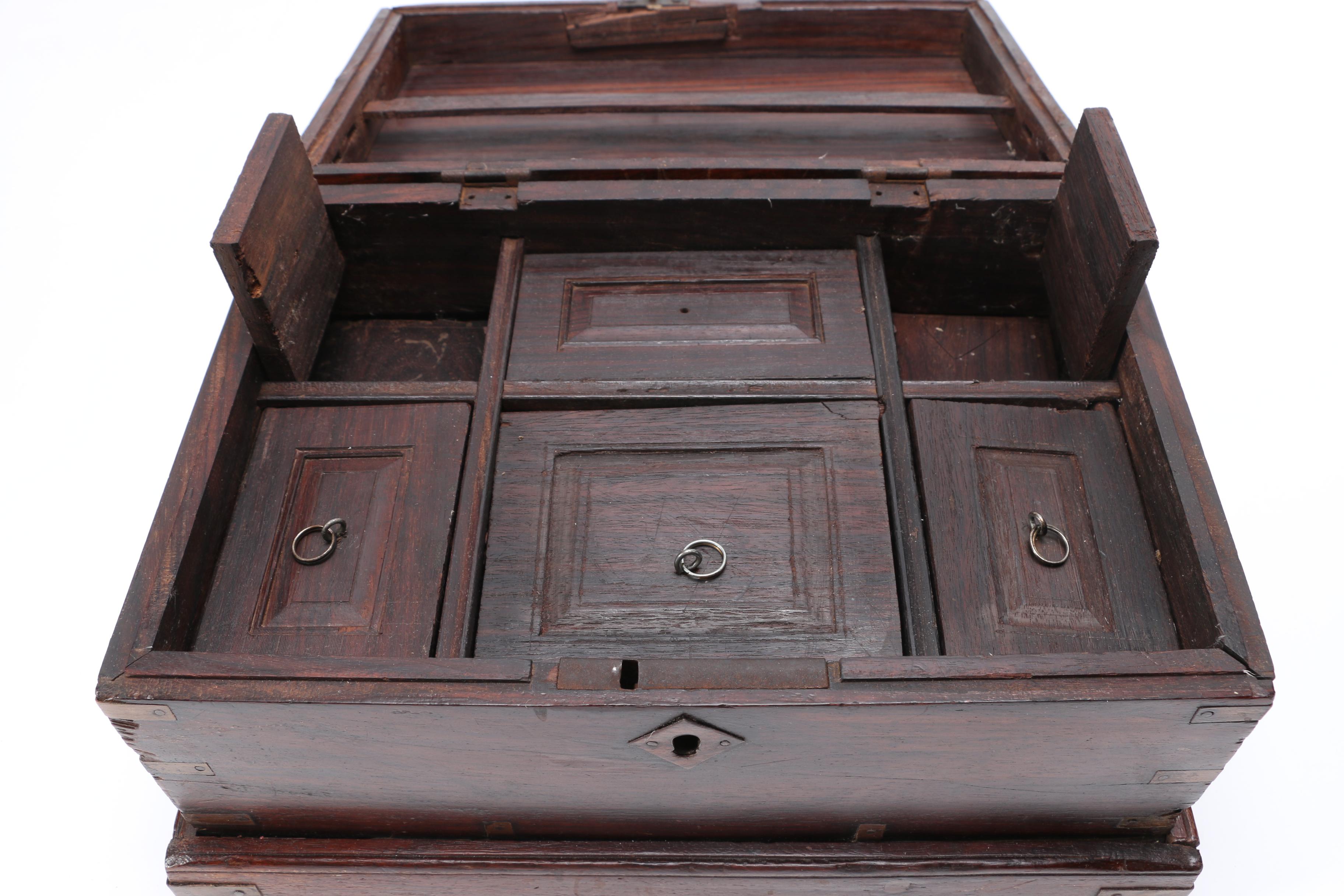 Antique Mahogany Box