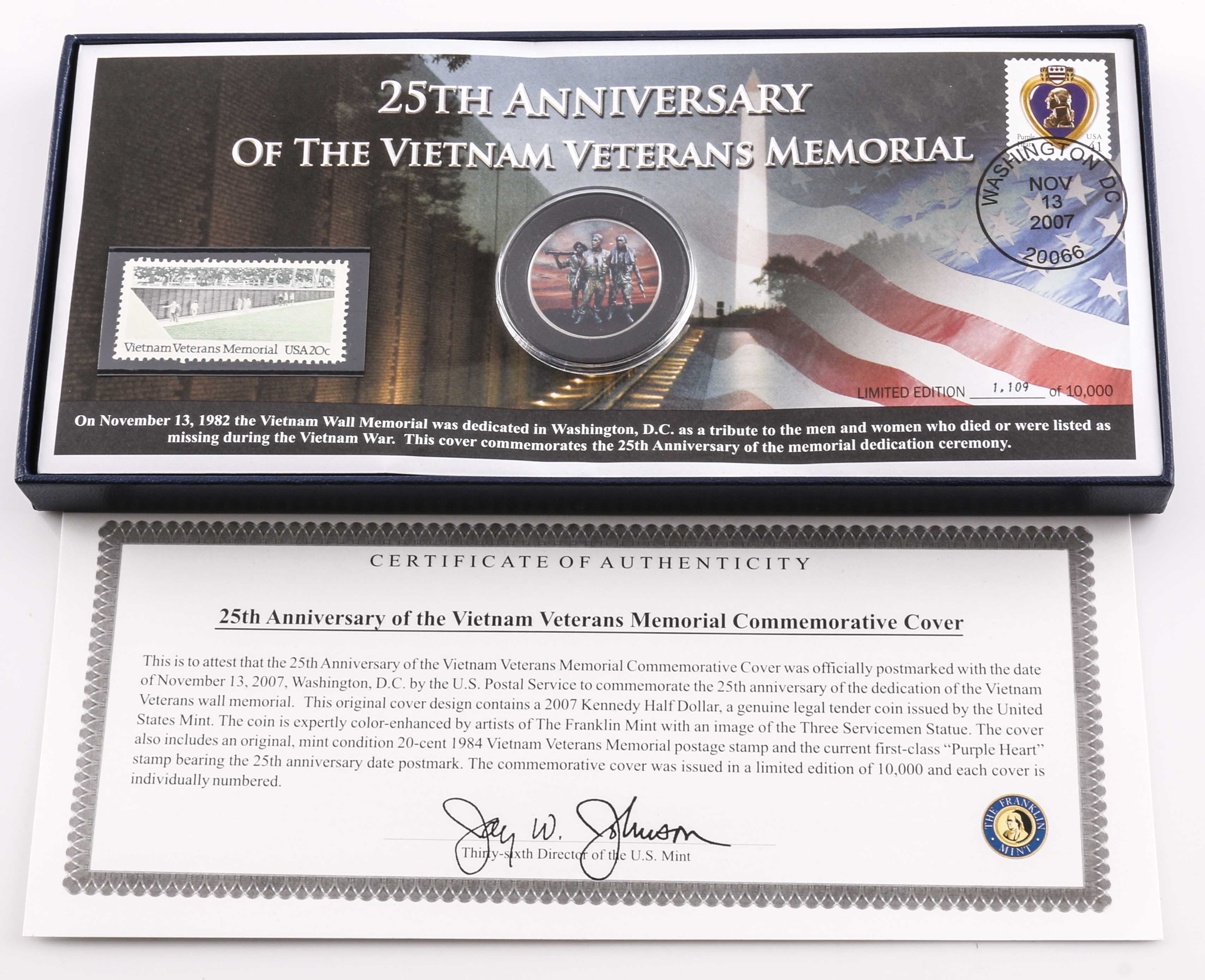 Two Commemorative First Day Covers