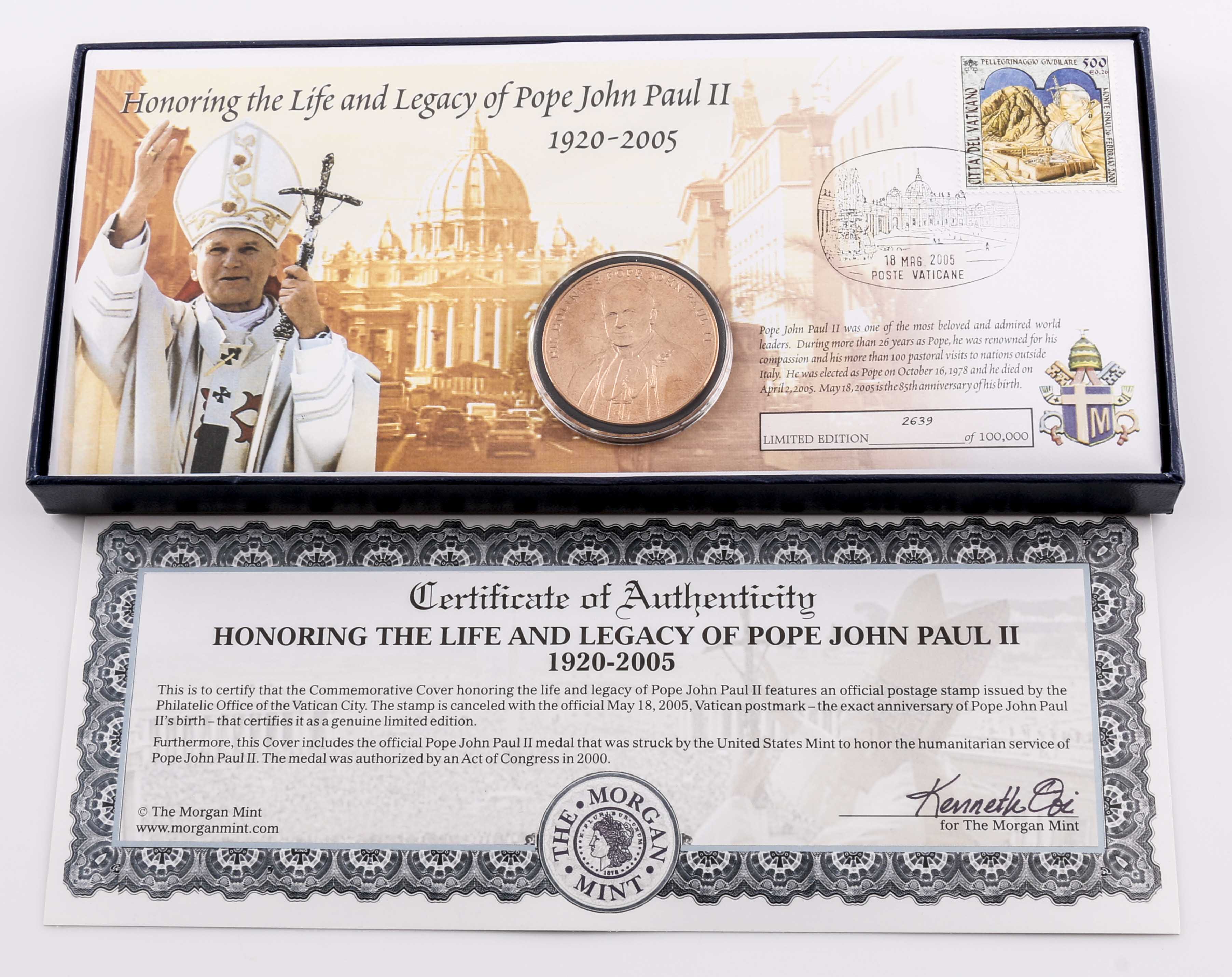 Two Commemorative First Day Covers