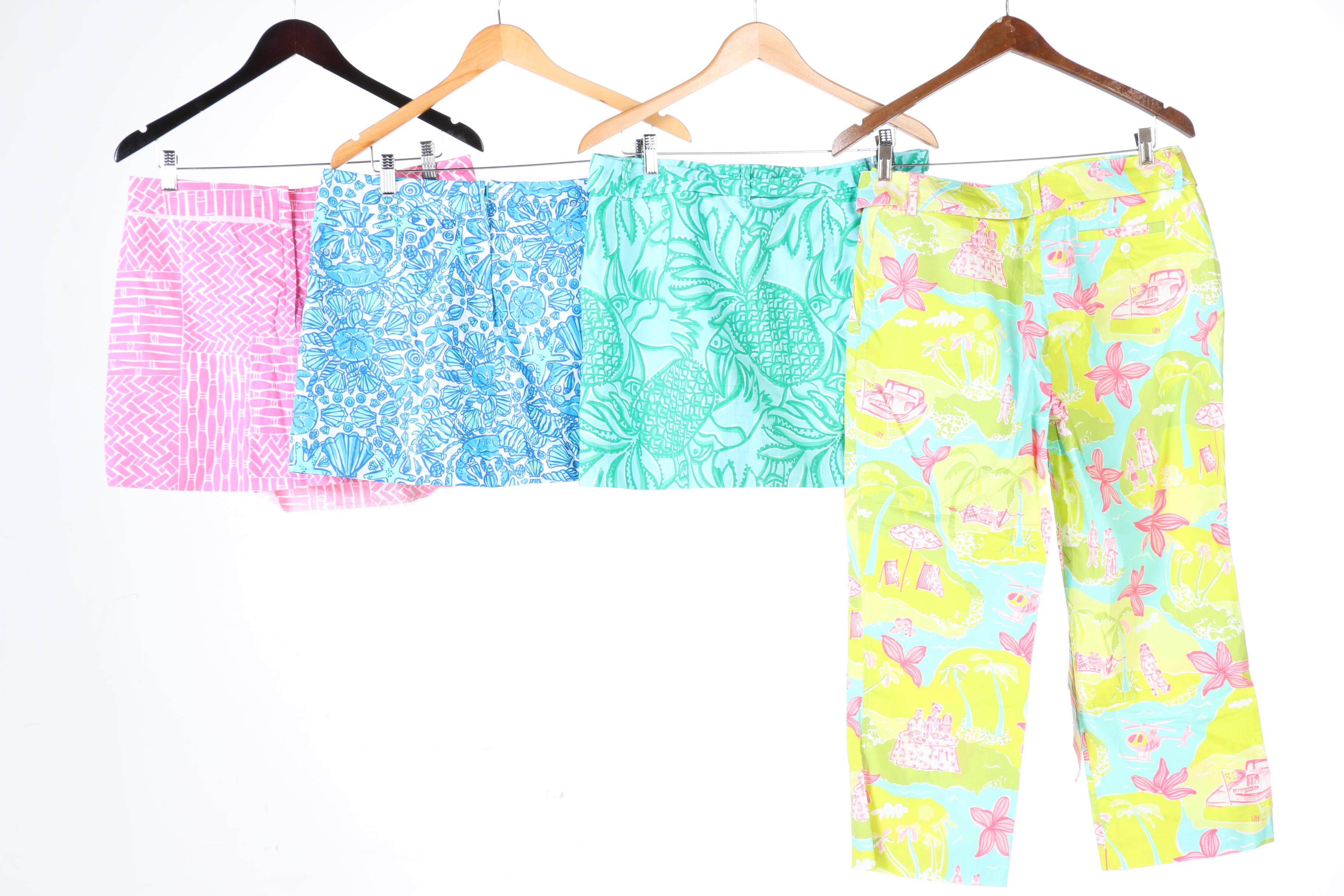 Lilly Pulitzer Capris, Skorts and Skirt
